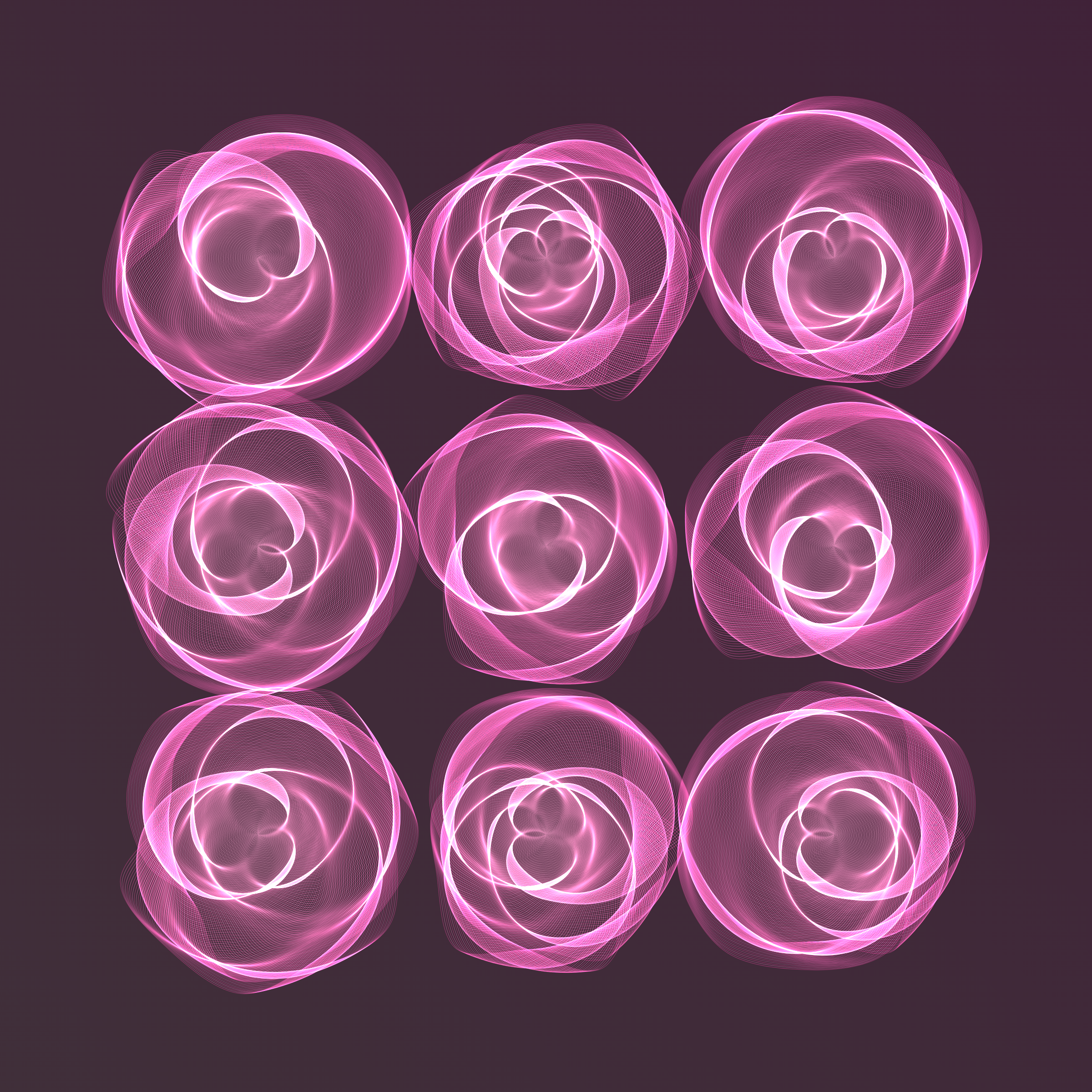 Art Blocks - Art Blocks v2 - Flowers #251 - NFT # 116000251