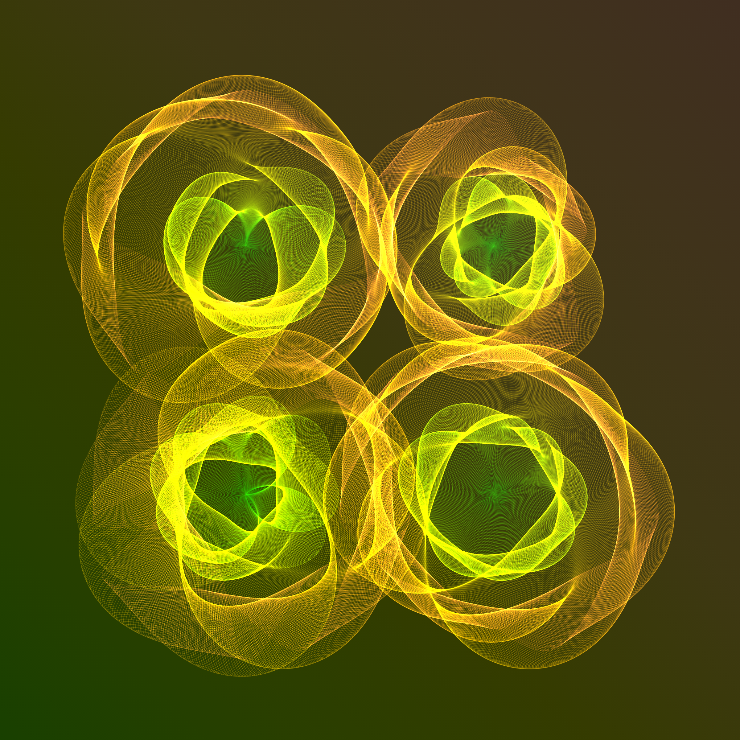 Art Blocks - Art Blocks v2 - Flowers #255 - NFT # 116000255