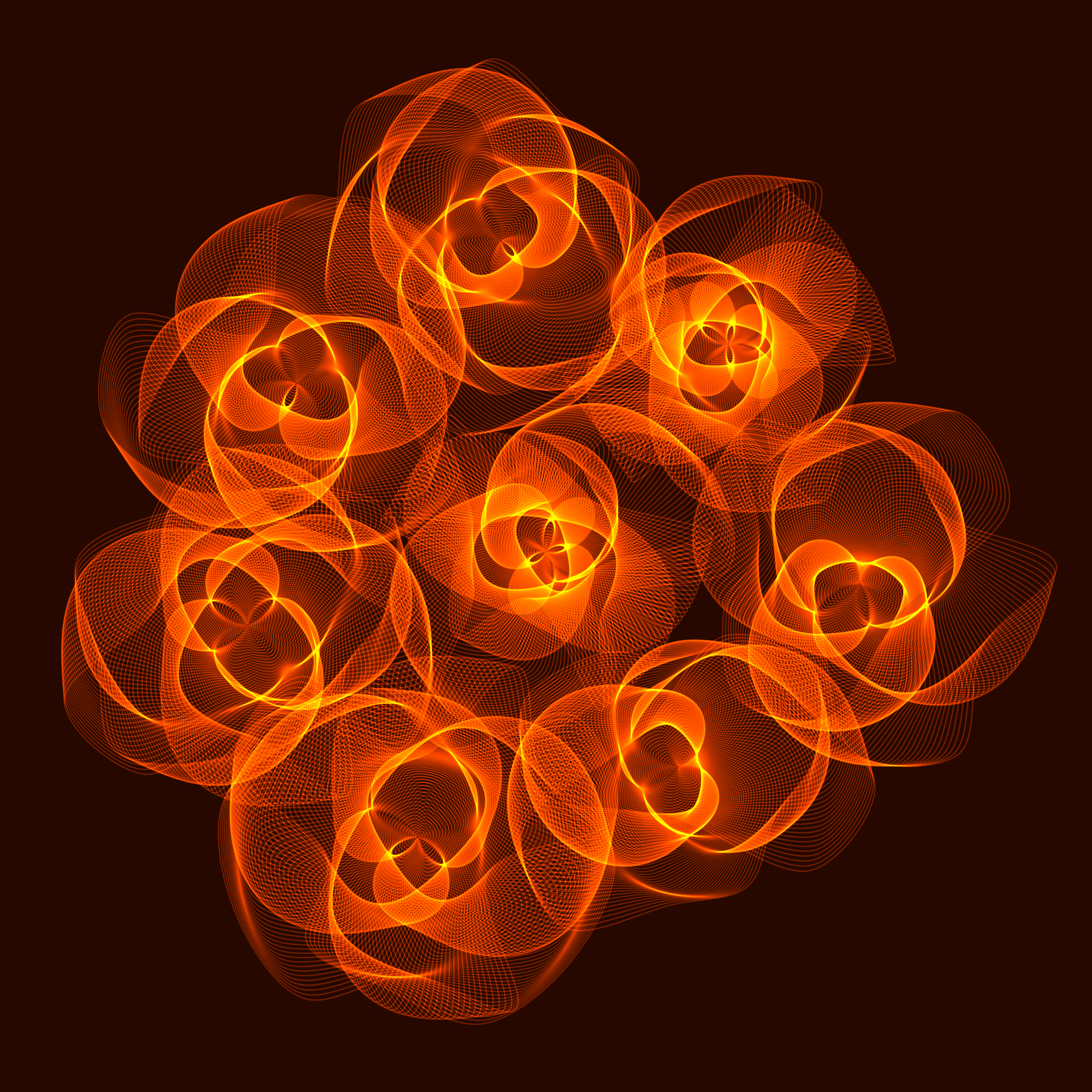 Art Blocks - Art Blocks v2 - Flowers #269 - NFT # 116000269