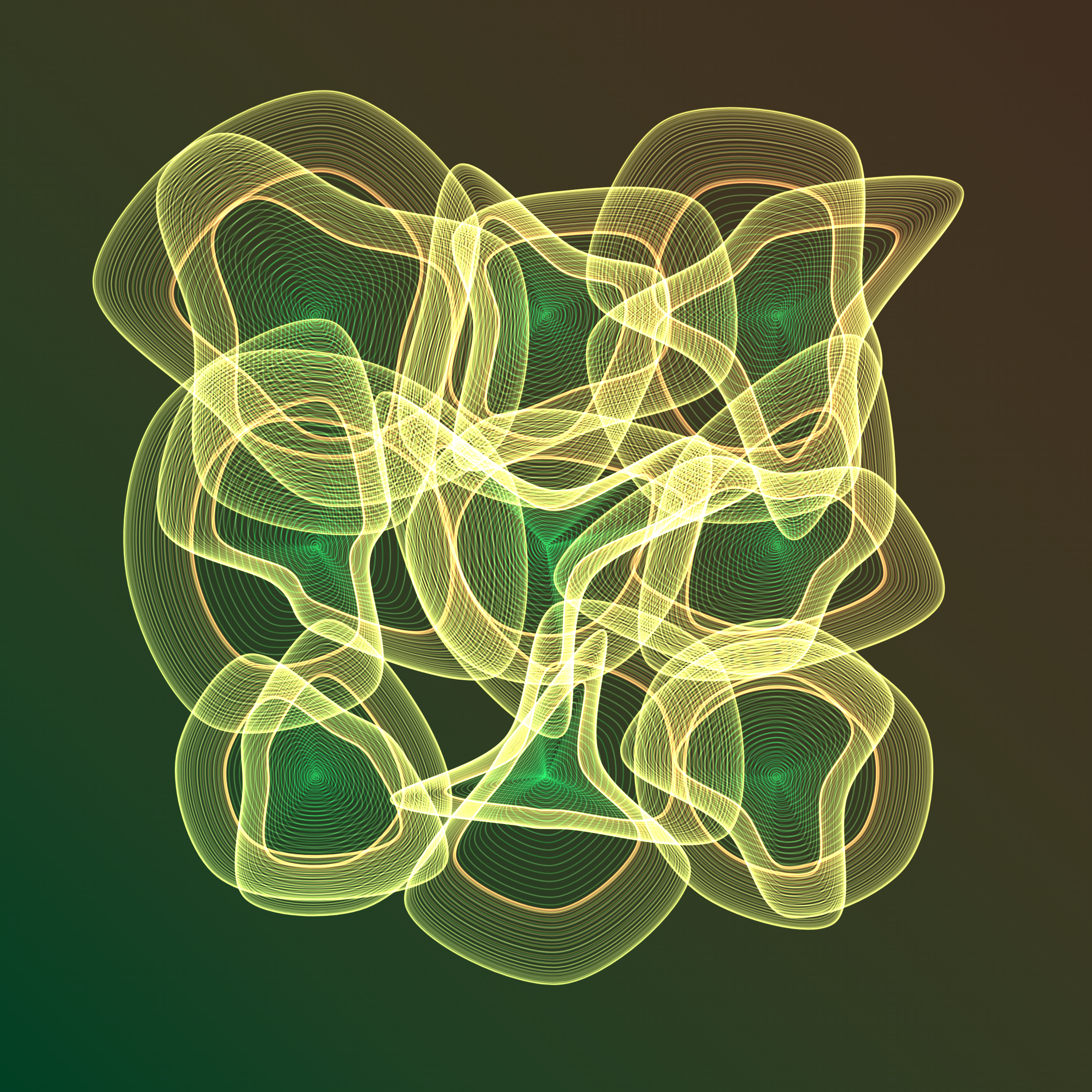 Art Blocks - Art Blocks v2 - Flowers #270 - NFT # 116000270