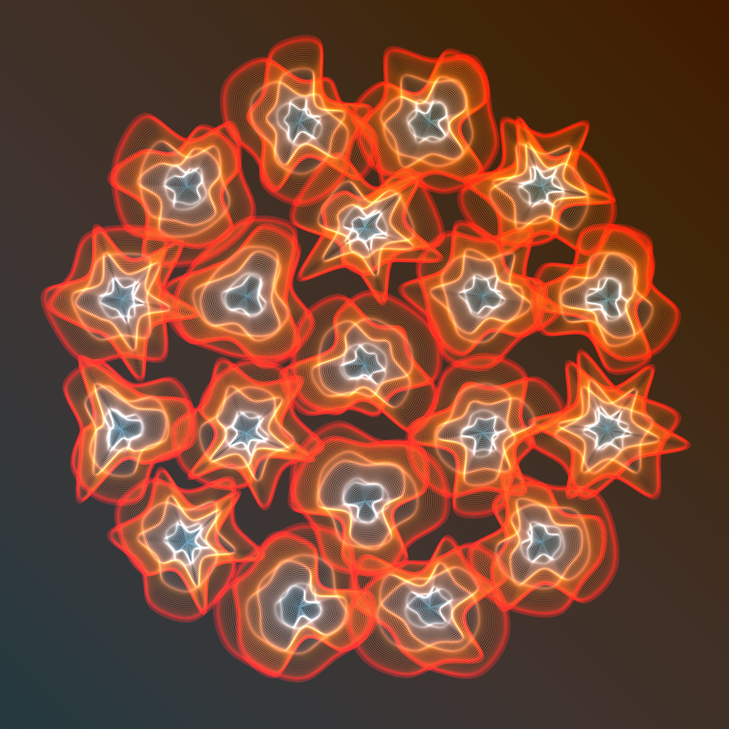 Art Blocks - Art Blocks v2 - Flowers #276 - NFT # 116000276