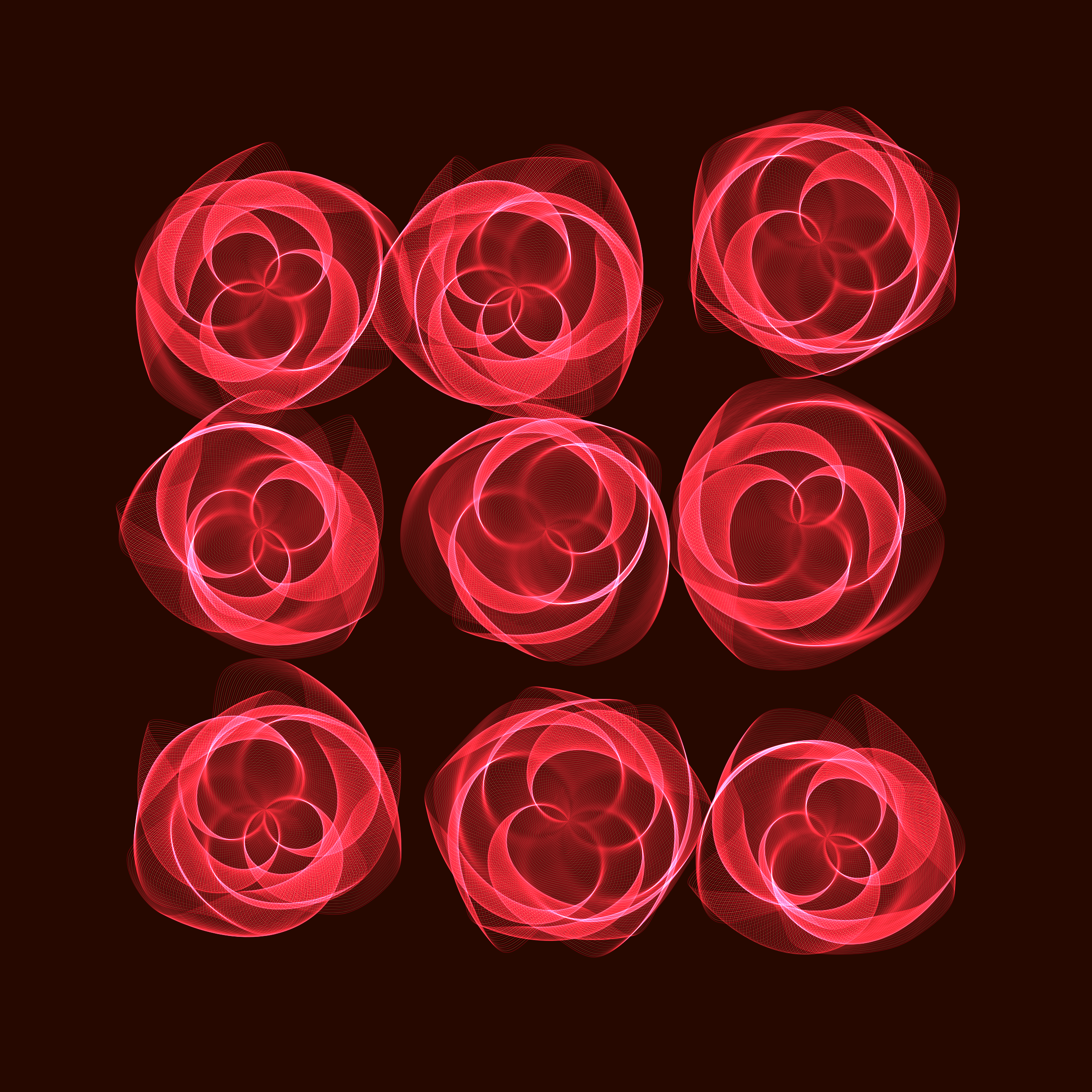 Art Blocks - Art Blocks v2 - Flowers #277 - NFT # 116000277