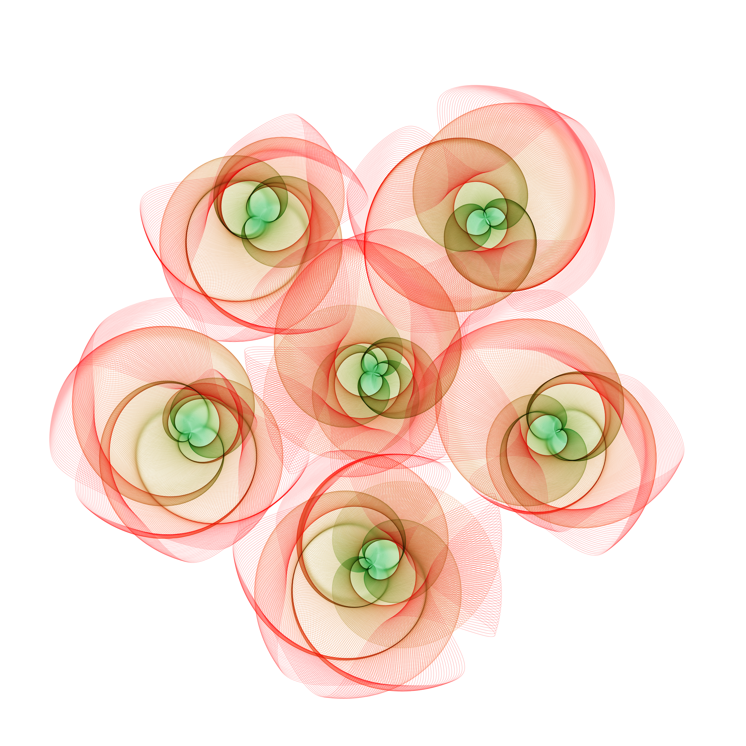 Art Blocks - Art Blocks v2 - Flowers #289 - NFT # 116000289