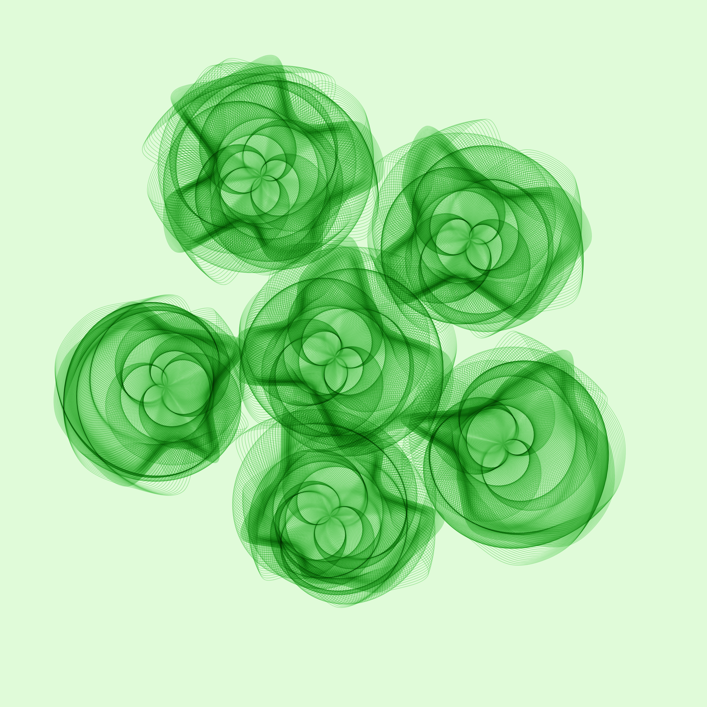 Art Blocks - Art Blocks v2 - Flowers #295 - NFT # 116000295