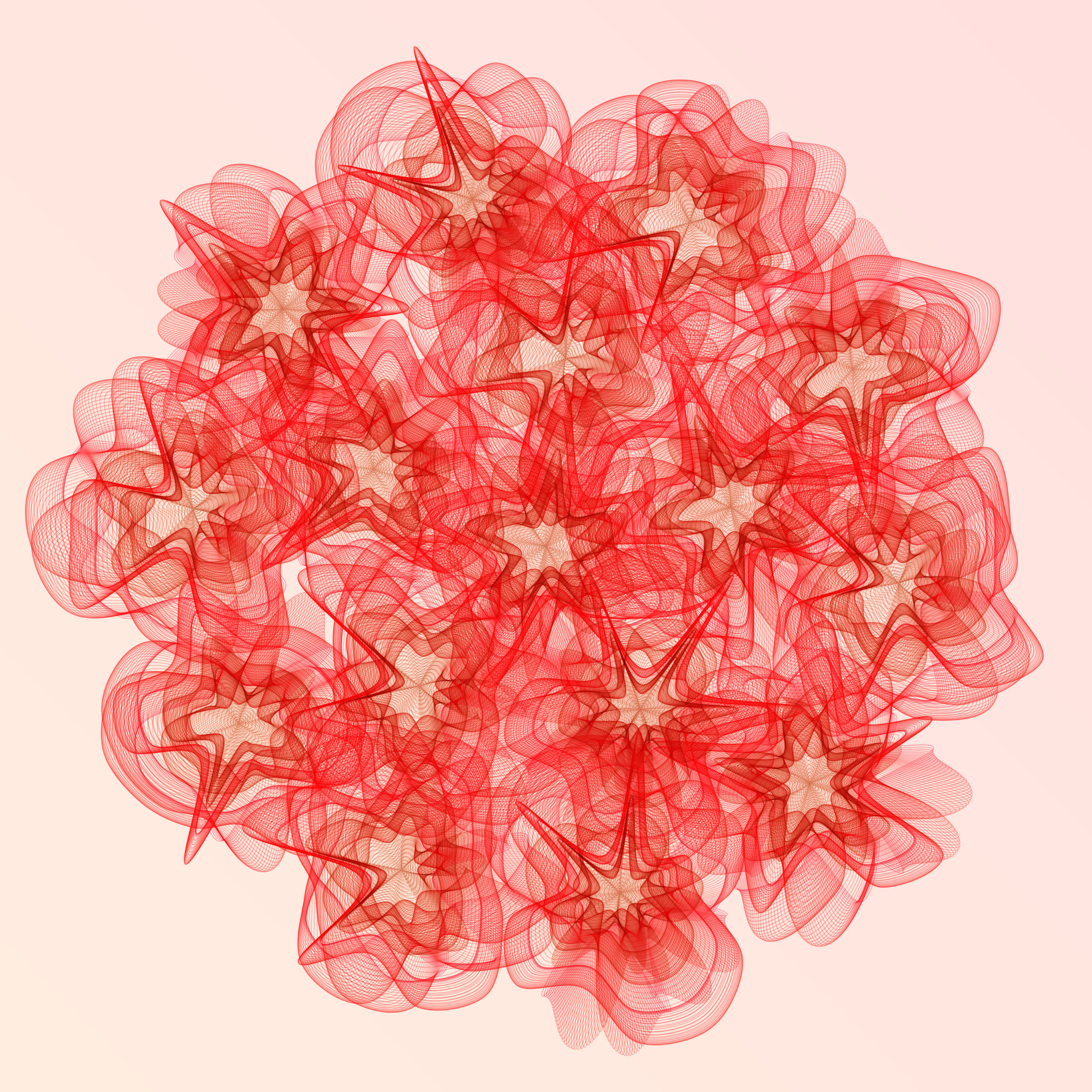 Art Blocks - Art Blocks v2 - Flowers #297 - NFT # 116000297