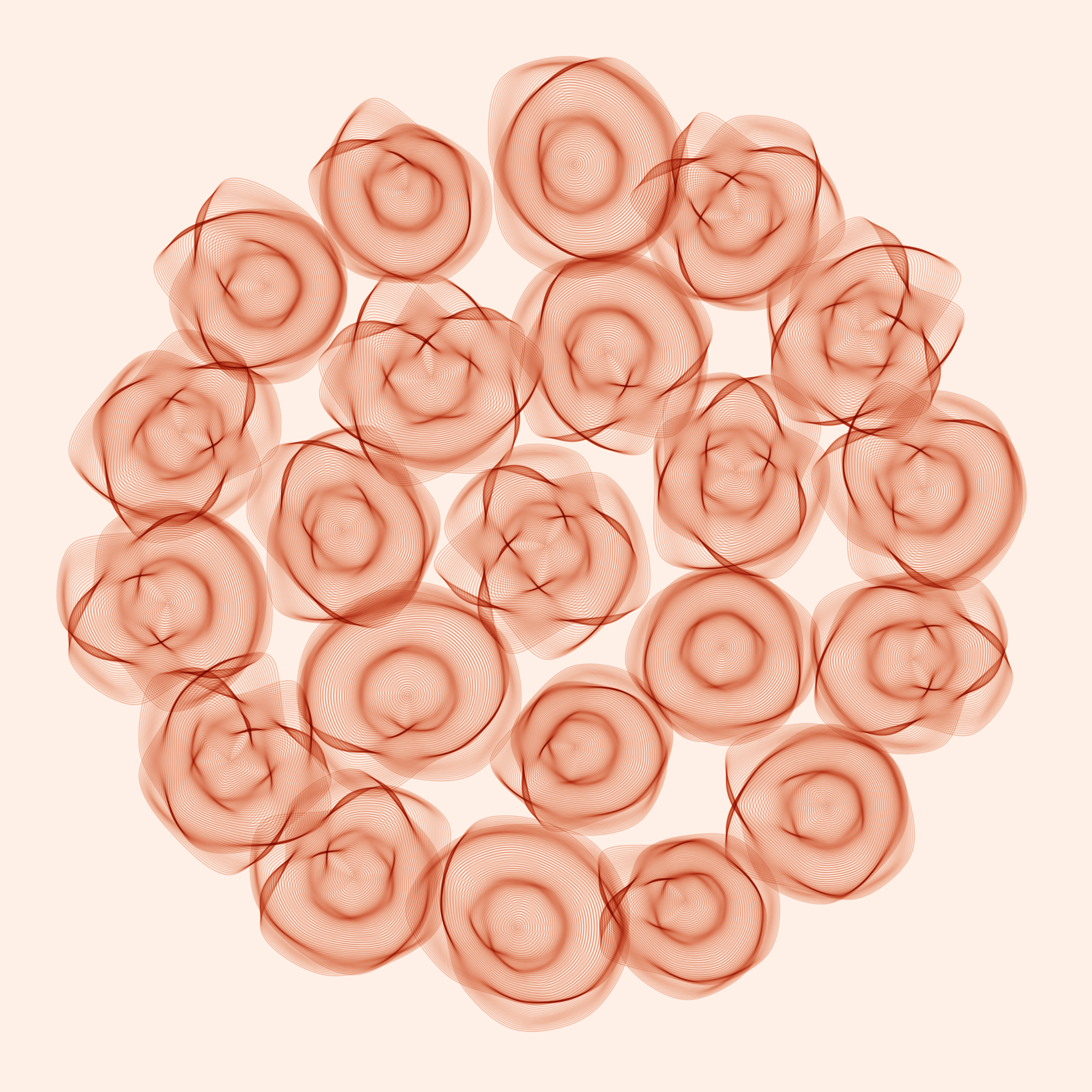 Art Blocks - Art Blocks v2 - Flowers #302 - NFT # 116000302