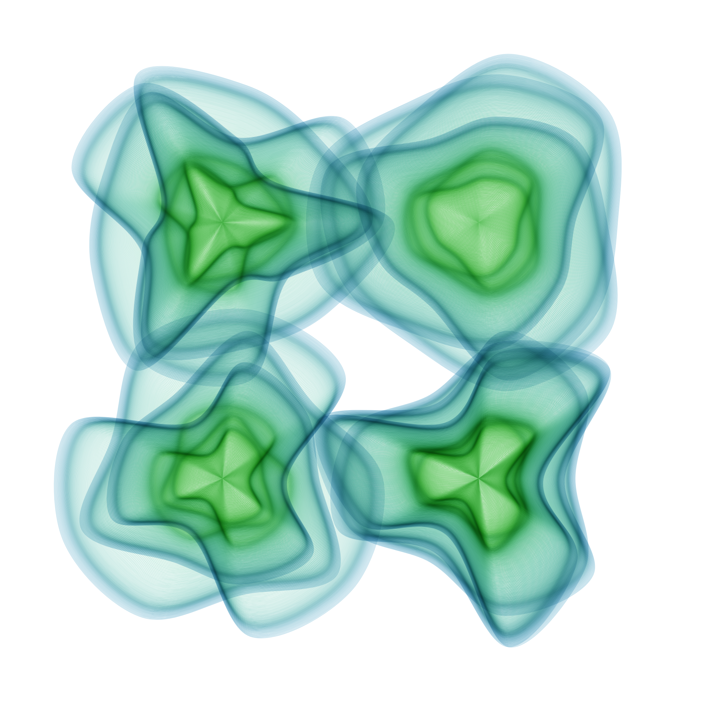 Art Blocks - Art Blocks v2 - Flowers #311 - NFT # 116000311