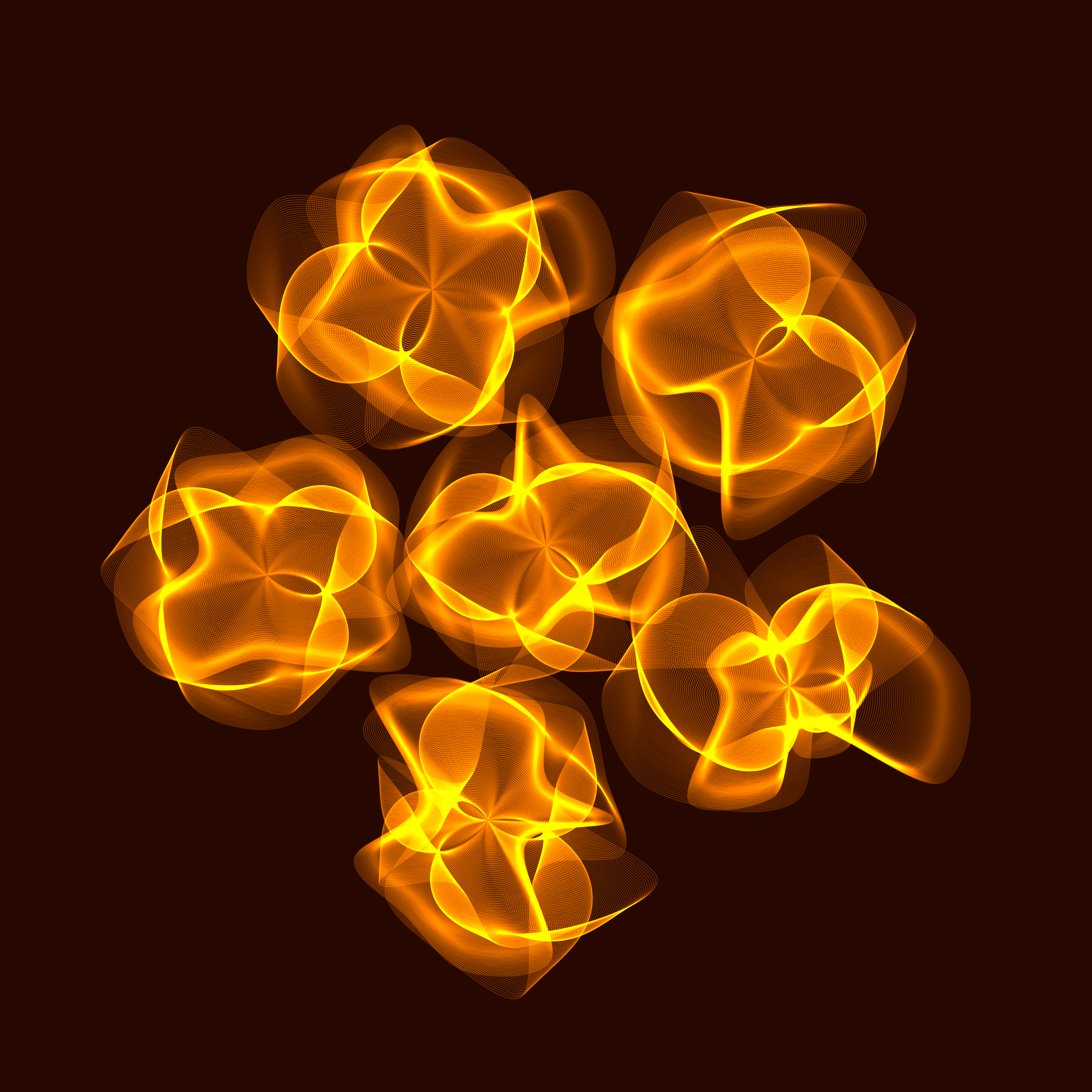 Art Blocks - Art Blocks v2 - Flowers #317 - NFT # 116000317