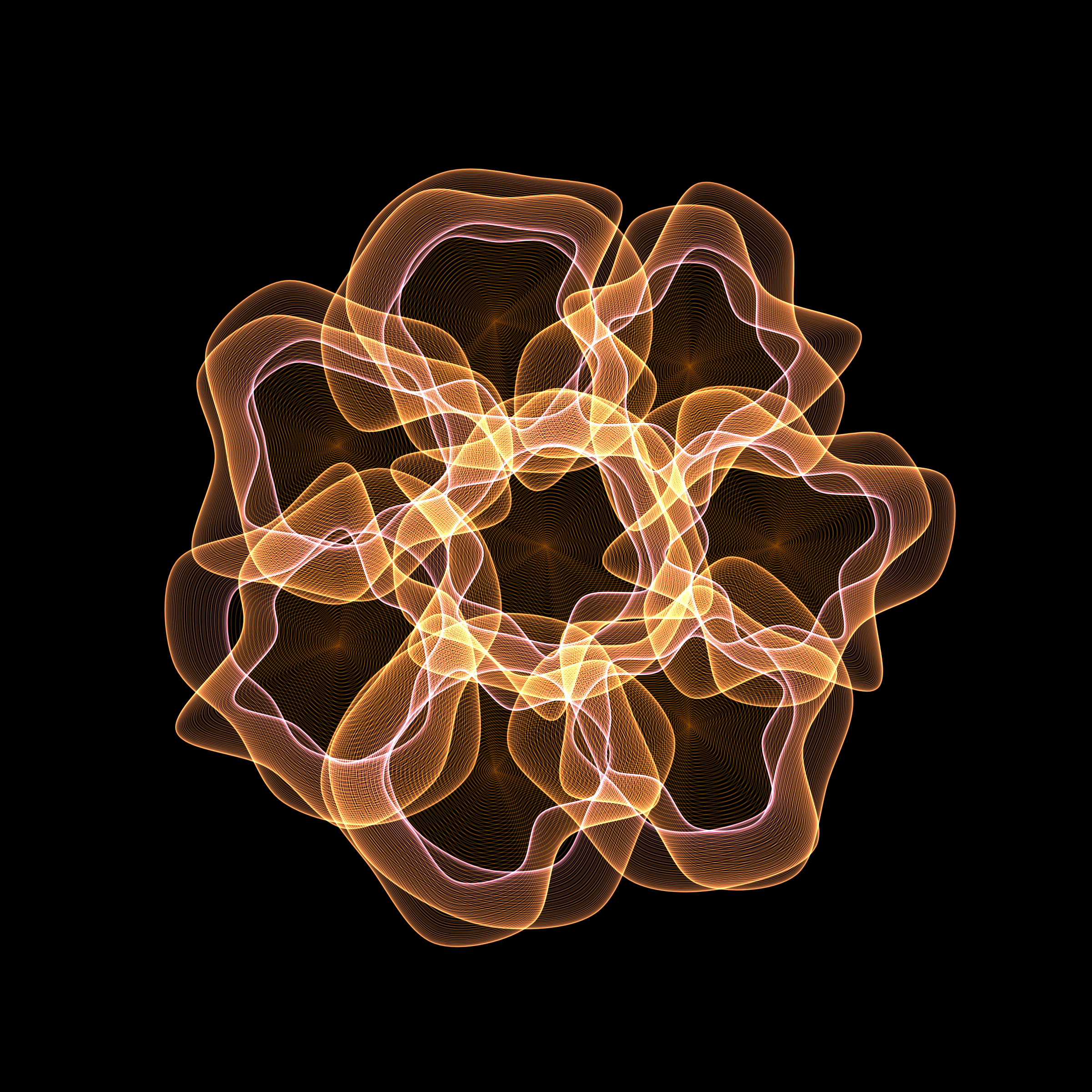 Art Blocks - Art Blocks v2 - Flowers #318 - NFT # 116000318