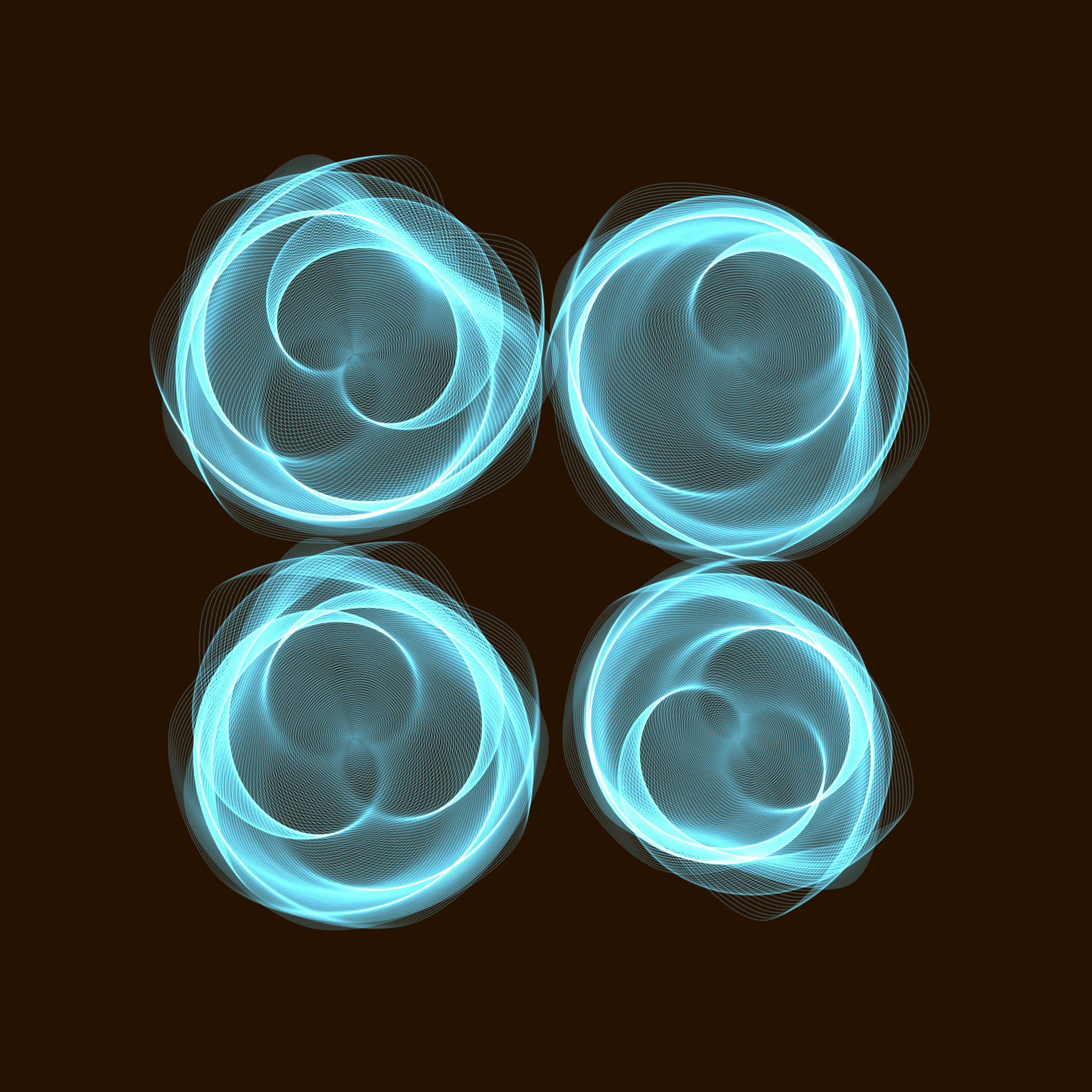 Art Blocks - Art Blocks v2 - Flowers #319 - NFT # 116000319