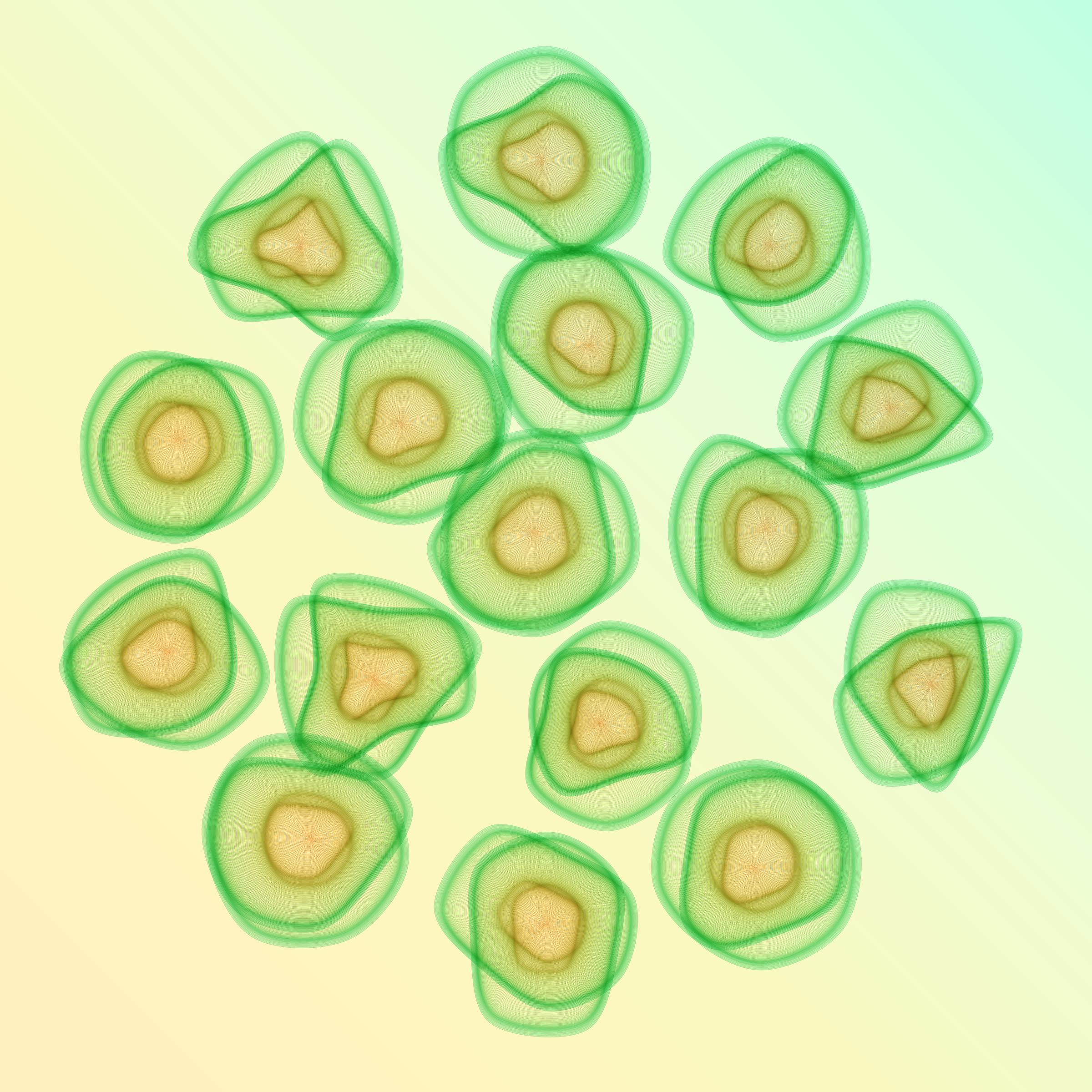 Art Blocks - Art Blocks v2 - Flowers #321 - NFT # 116000321