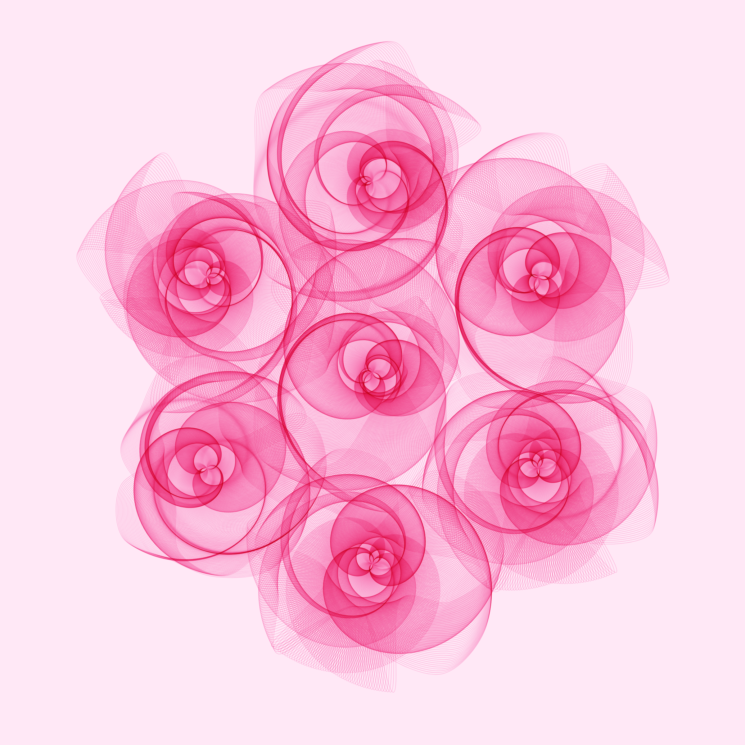 Art Blocks - Art Blocks v2 - Flowers #324 - NFT # 116000324