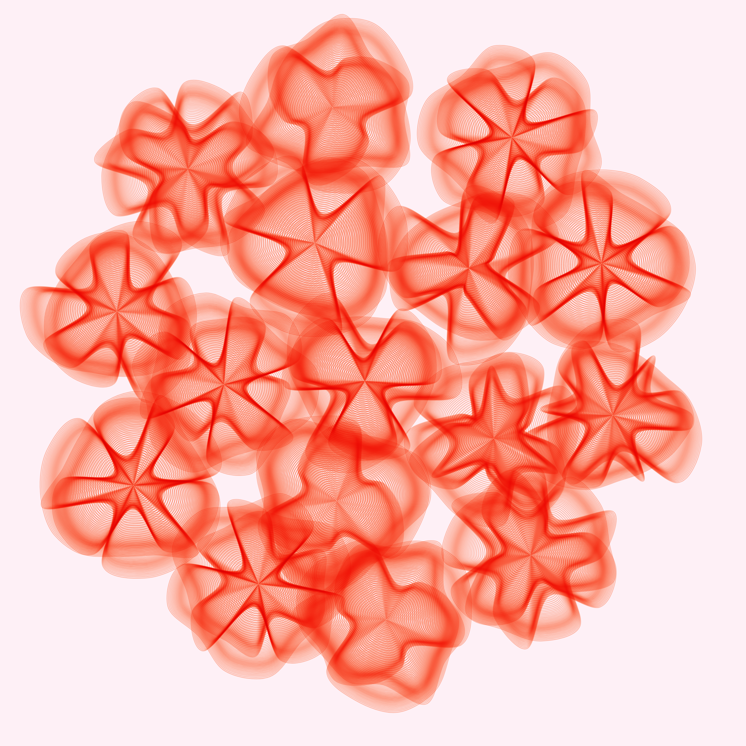 Art Blocks - Art Blocks v2 - Flowers #331 - NFT # 116000331