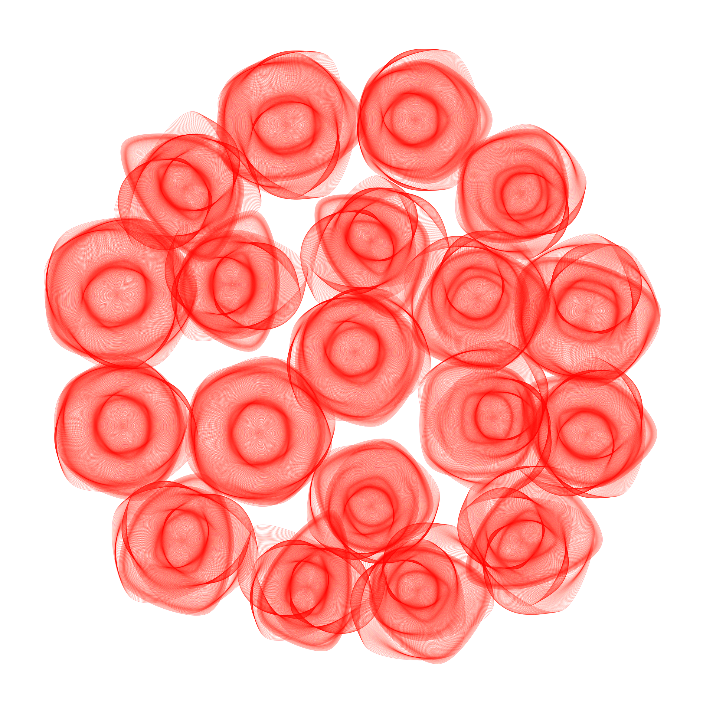 Art Blocks - Art Blocks v2 - Flowers #332 - NFT # 116000332