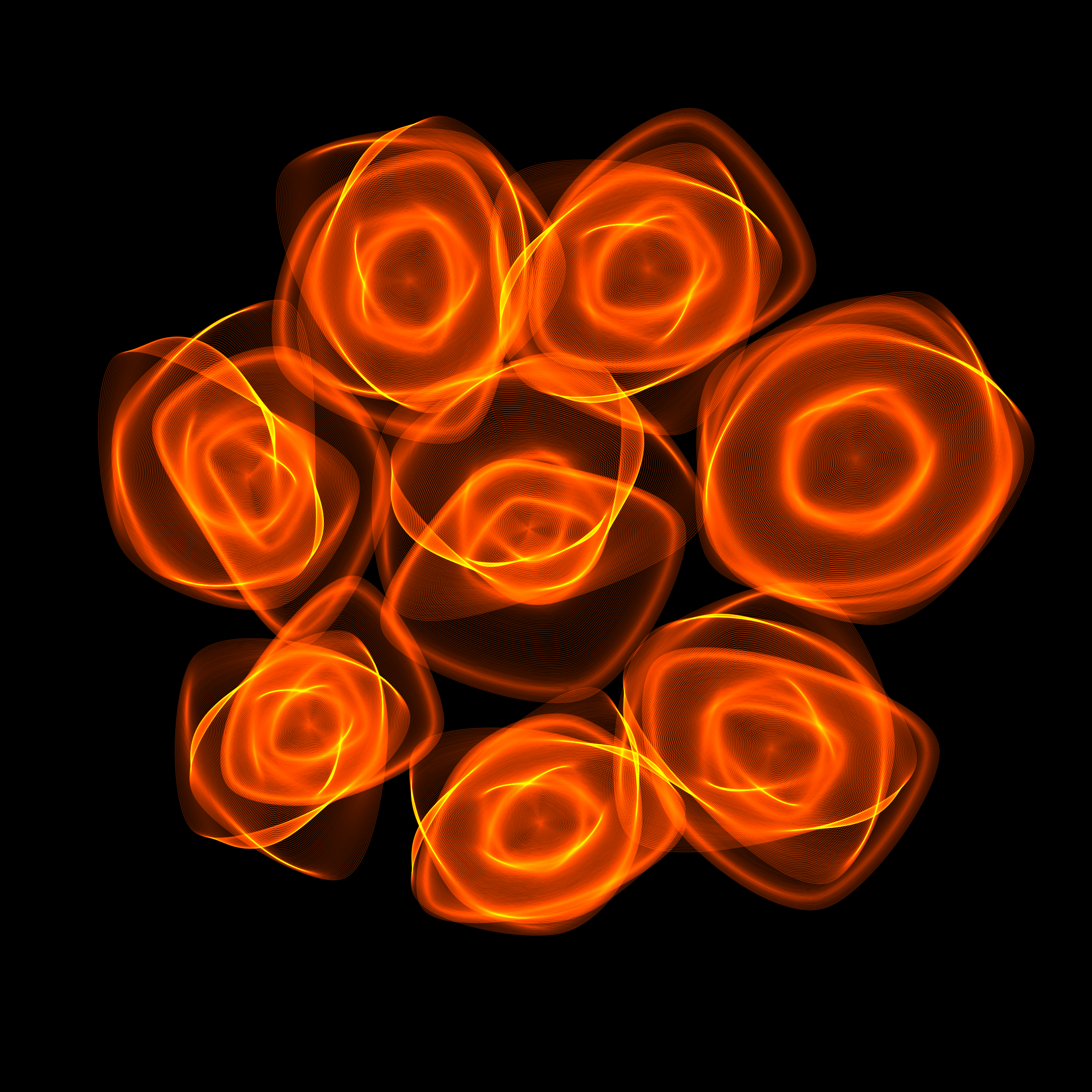 Art Blocks - Art Blocks v2 - Flowers #334 - NFT # 116000334