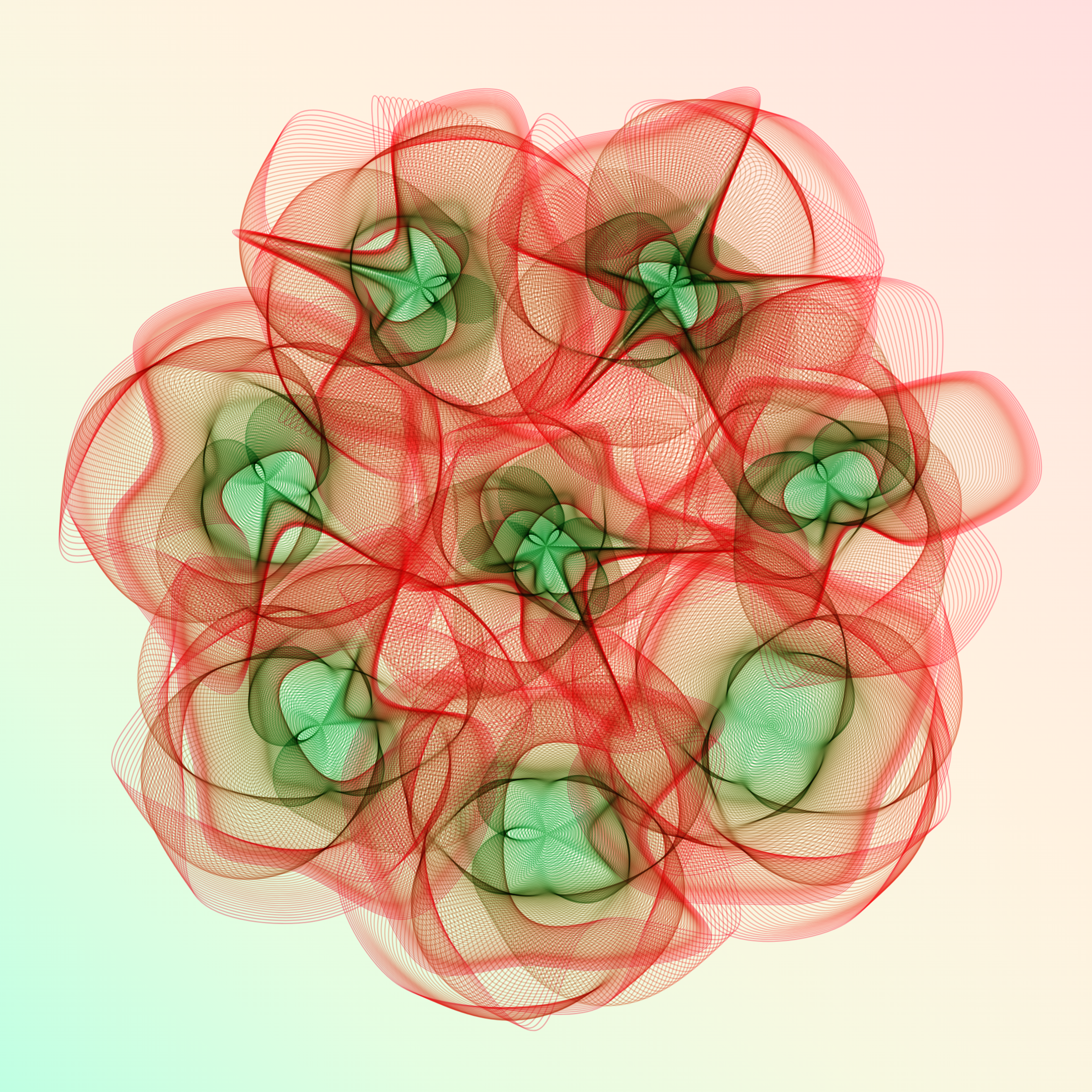 Art Blocks - Art Blocks v2 - Flowers #339 - NFT # 116000339