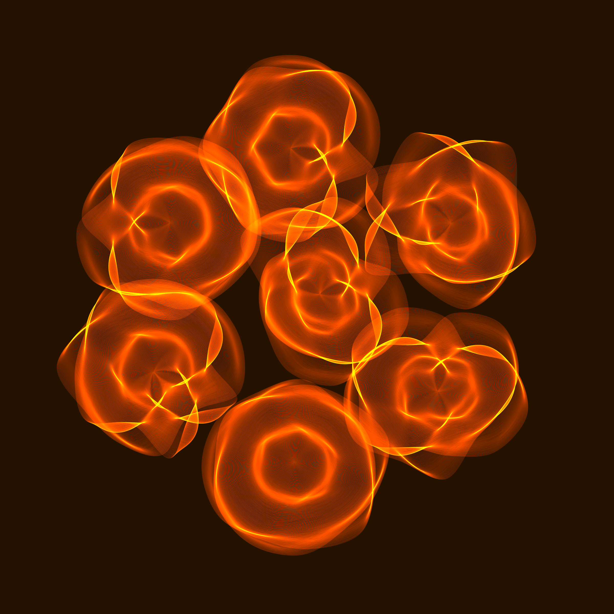 Art Blocks - Art Blocks v2 - Flowers #345 - NFT # 116000345