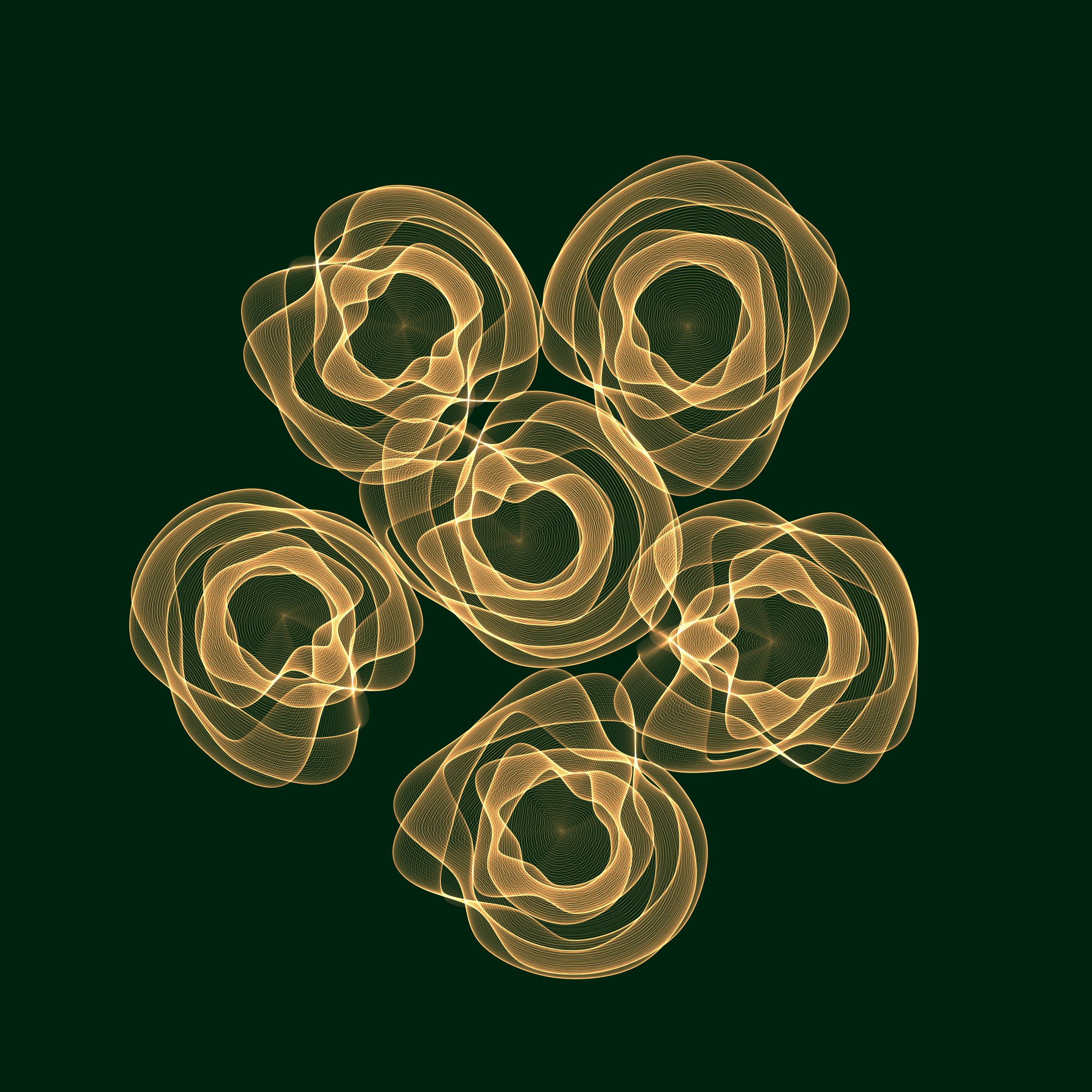 Art Blocks - Art Blocks v2 - Flowers #349 - NFT # 116000349