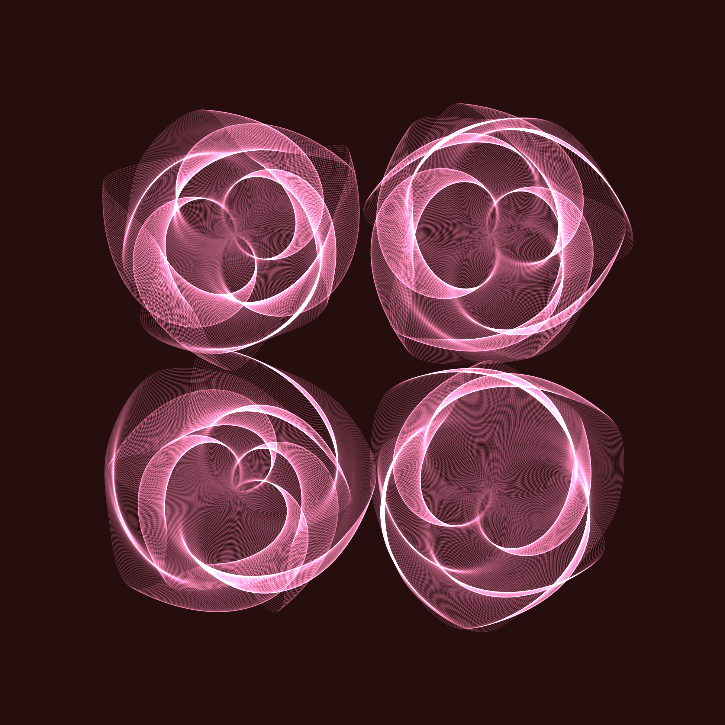 Art Blocks - Art Blocks v2 - Flowers #350 - NFT # 116000350