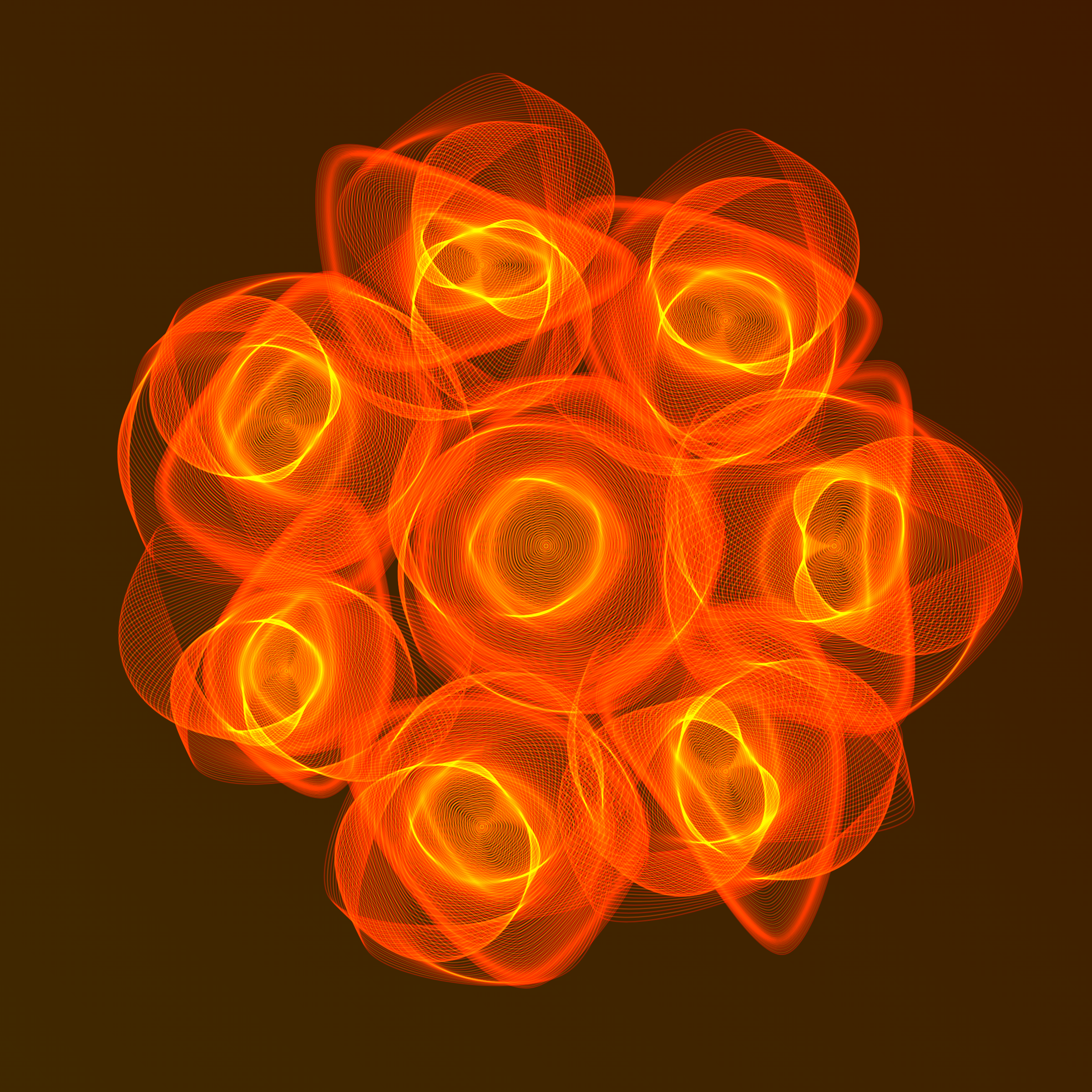 Art Blocks - Art Blocks v2 - Flowers #351 - NFT # 116000351