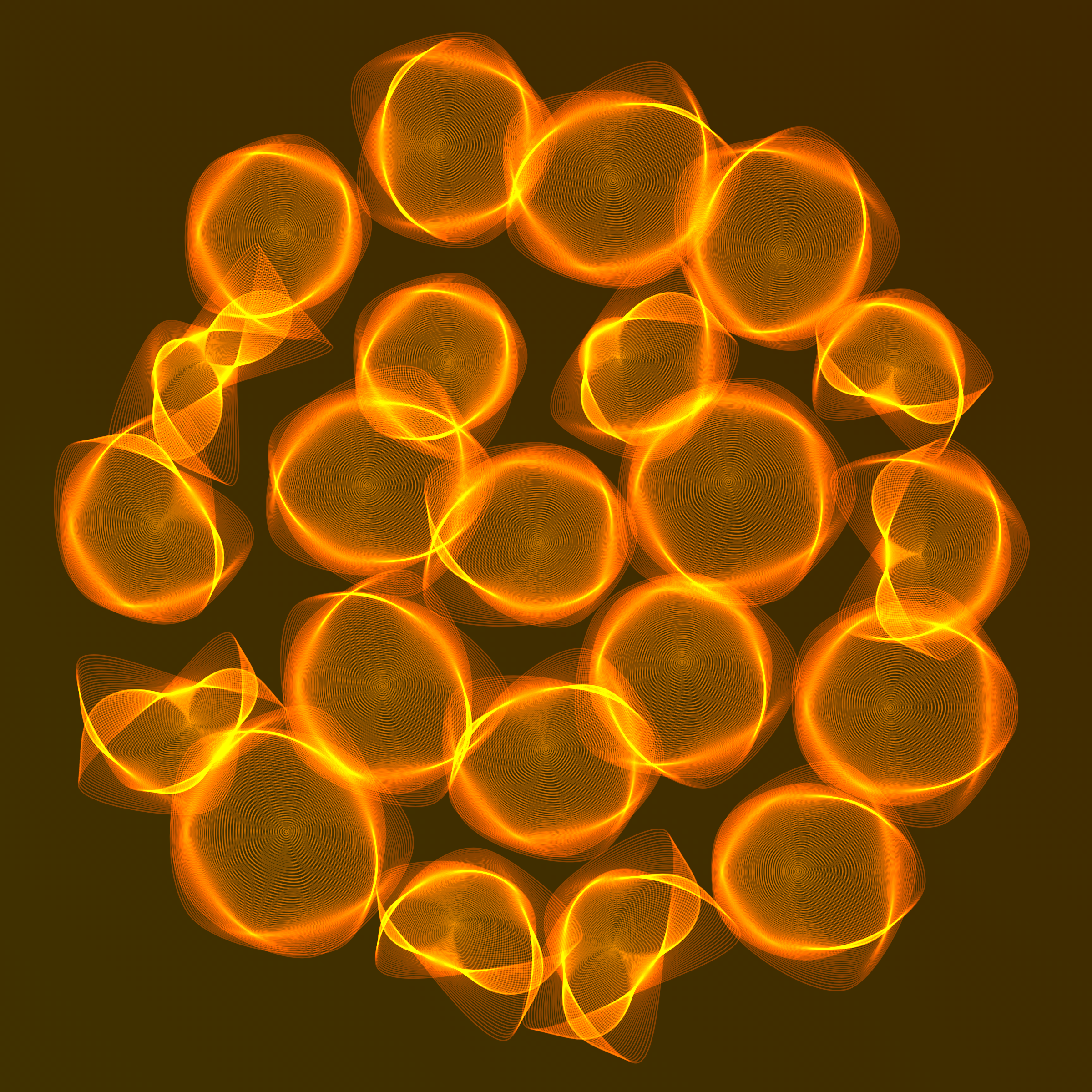 Art Blocks - Art Blocks v2 - Flowers #353 - NFT # 116000353