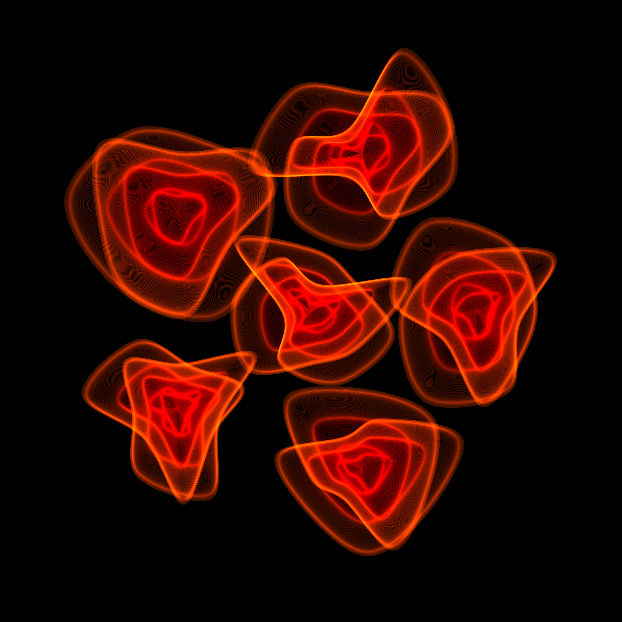 Art Blocks - Art Blocks v2 - Flowers #355 - NFT # 116000355