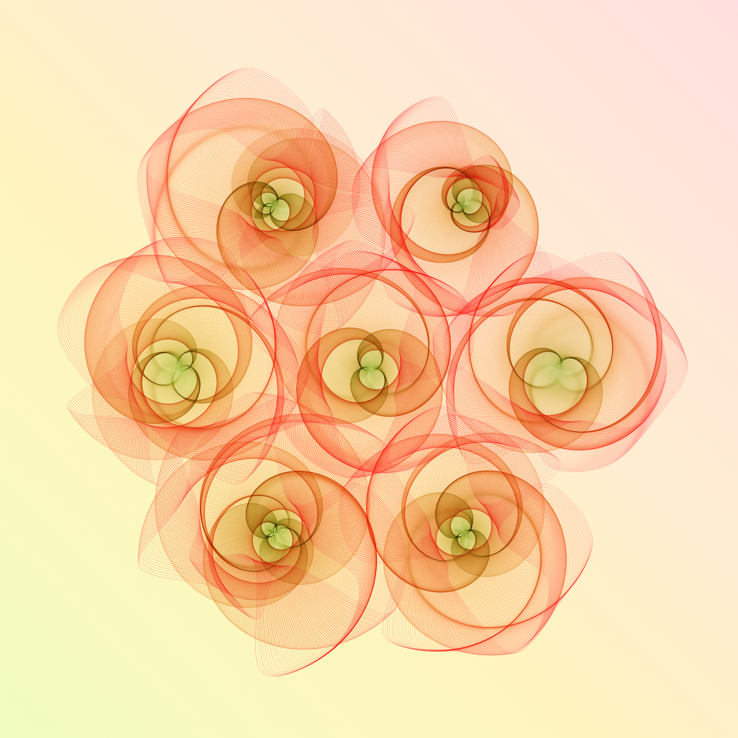 Art Blocks - Art Blocks v2 - Flowers #361 - NFT # 116000361