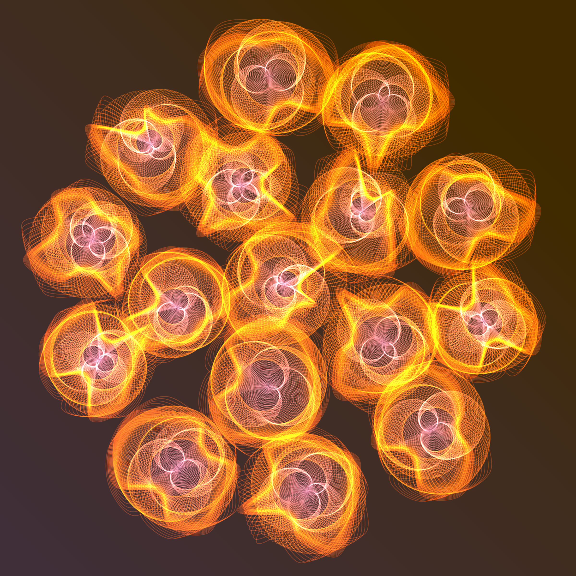 Art Blocks - Art Blocks v2 - Flowers #373 - NFT # 116000373