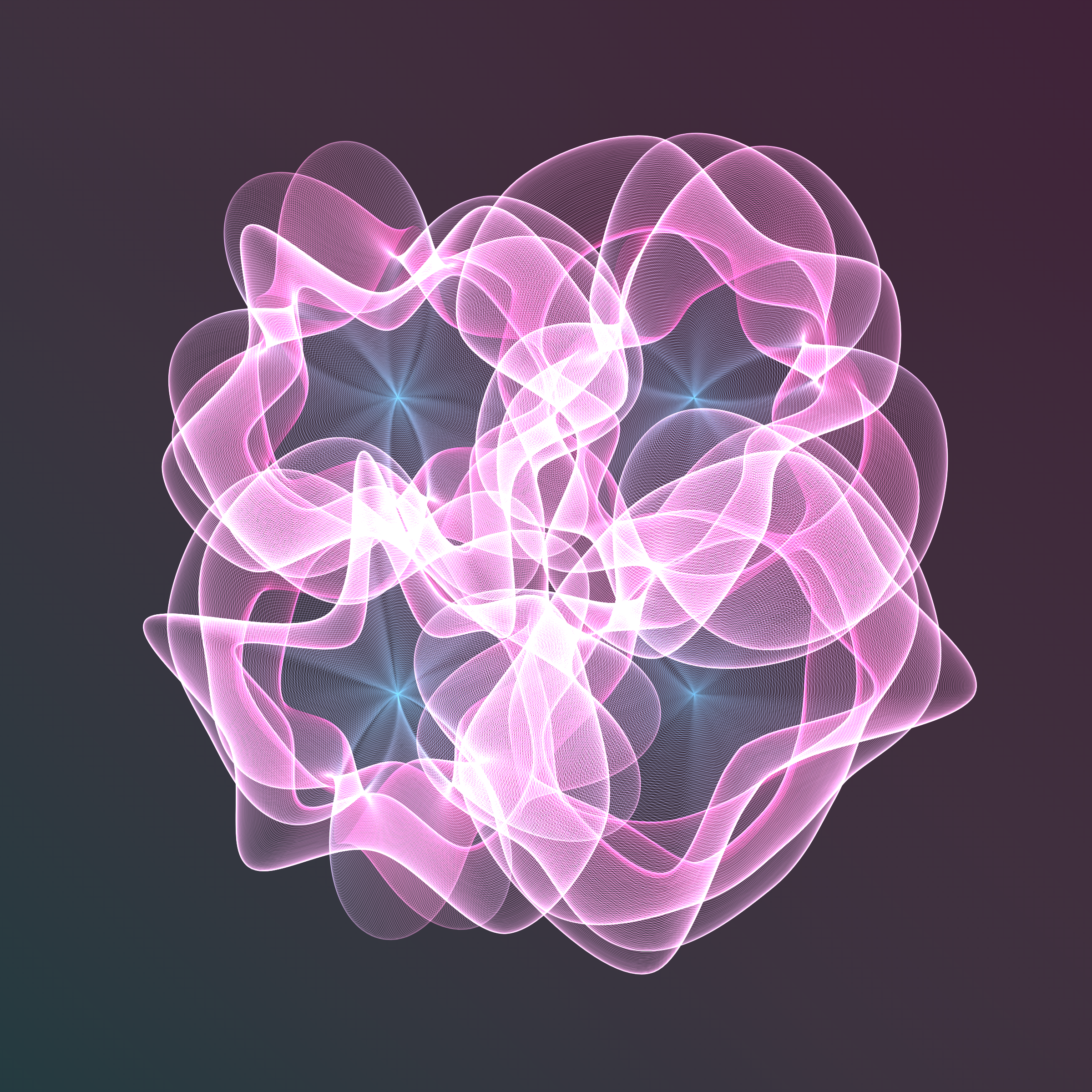 Art Blocks - Art Blocks v2 - Flowers #377 - NFT # 116000377