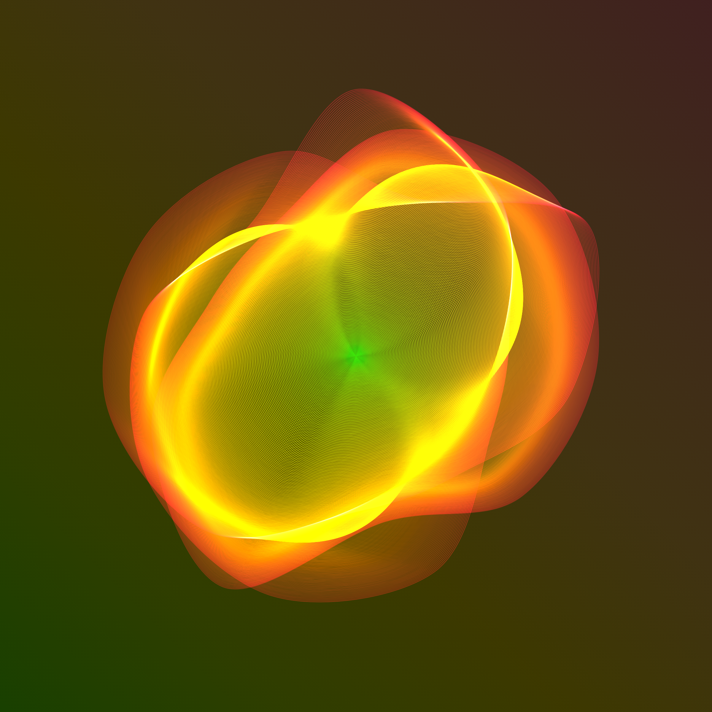 Art Blocks - Art Blocks v2 - Flowers #381 - NFT # 116000381