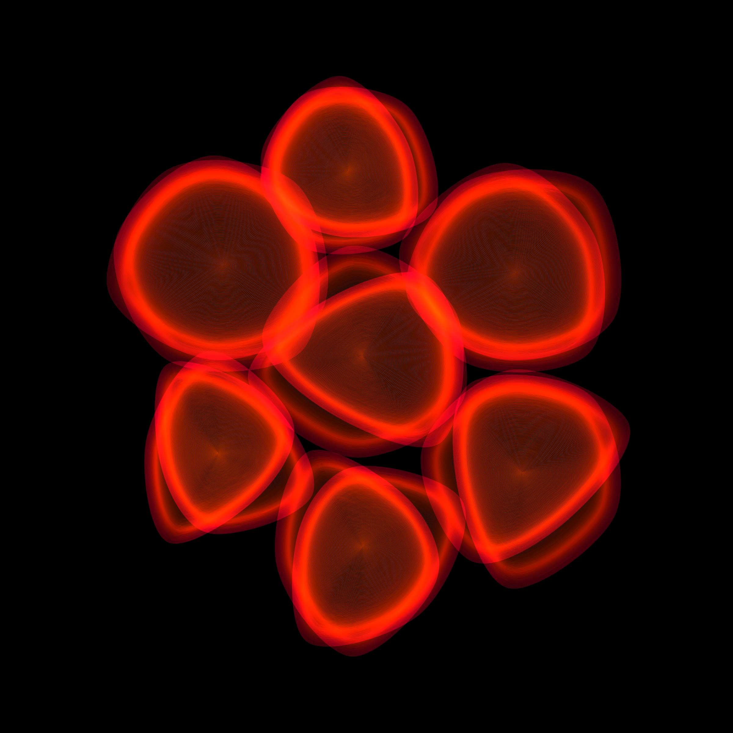 Art Blocks - Art Blocks v2 - Flowers #382 - NFT # 116000382