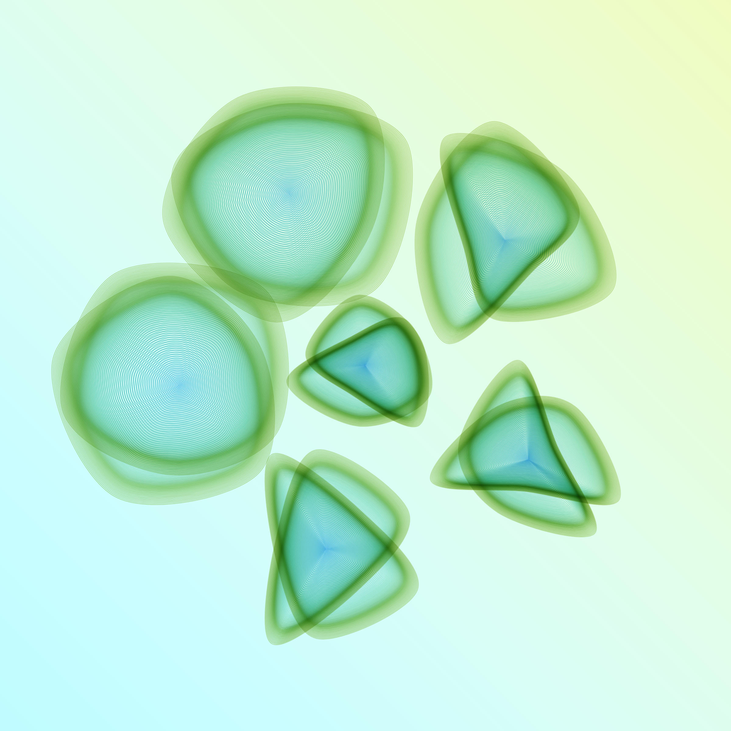 Art Blocks - Art Blocks v2 - Flowers #383 - NFT # 116000383