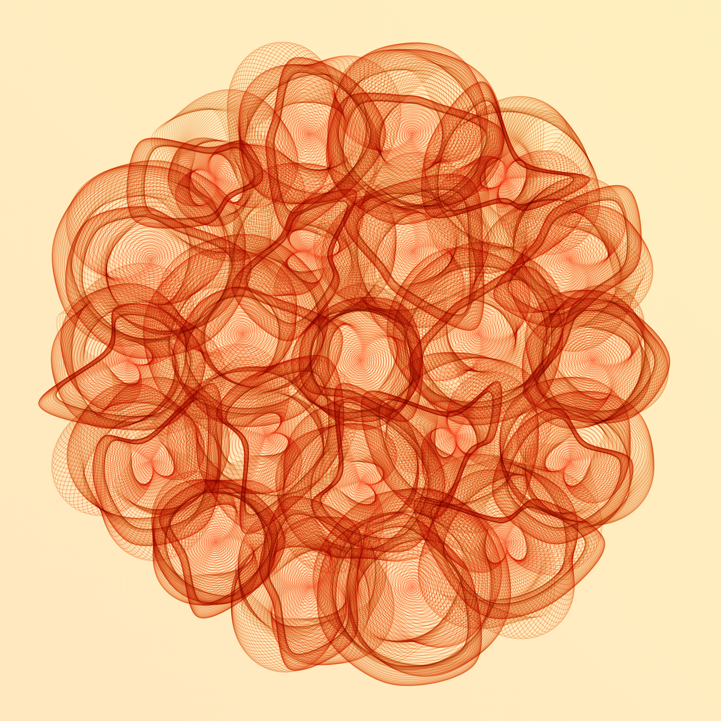 Art Blocks - Art Blocks v2 - Flowers #385 - NFT # 116000385