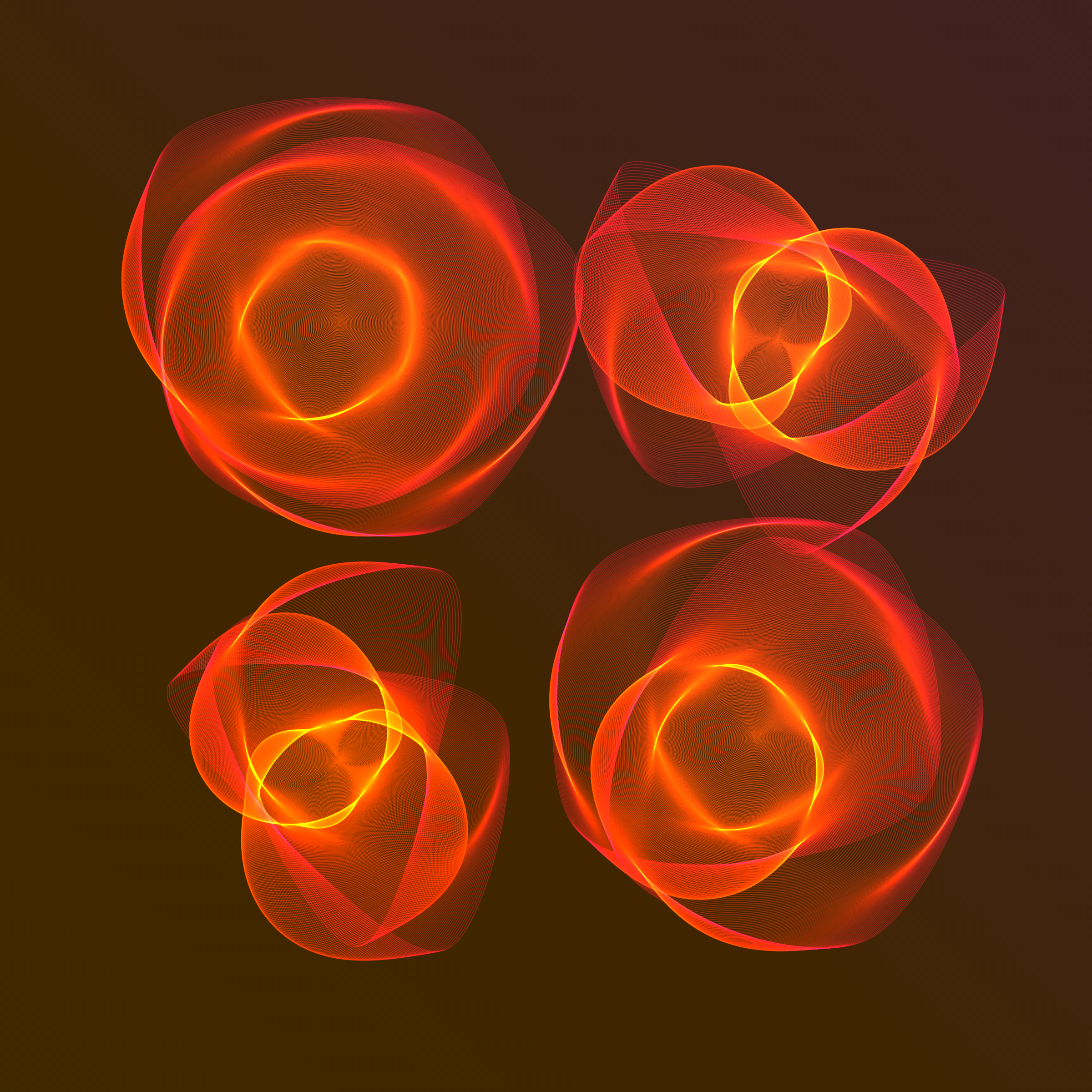 Art Blocks - Art Blocks v2 - Flowers #390 - NFT # 116000390