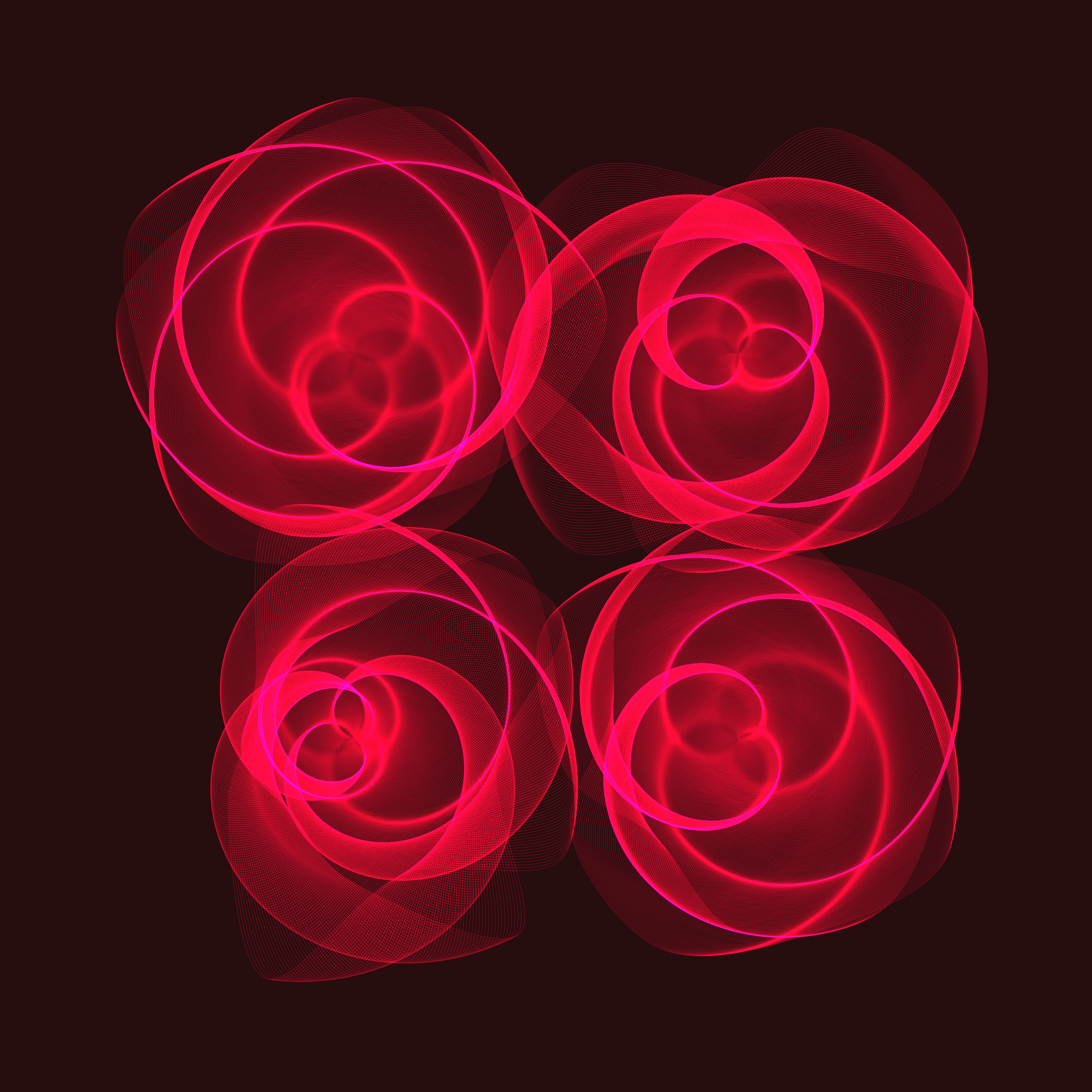 Art Blocks - Art Blocks v2 - Flowers #401 - NFT # 116000401