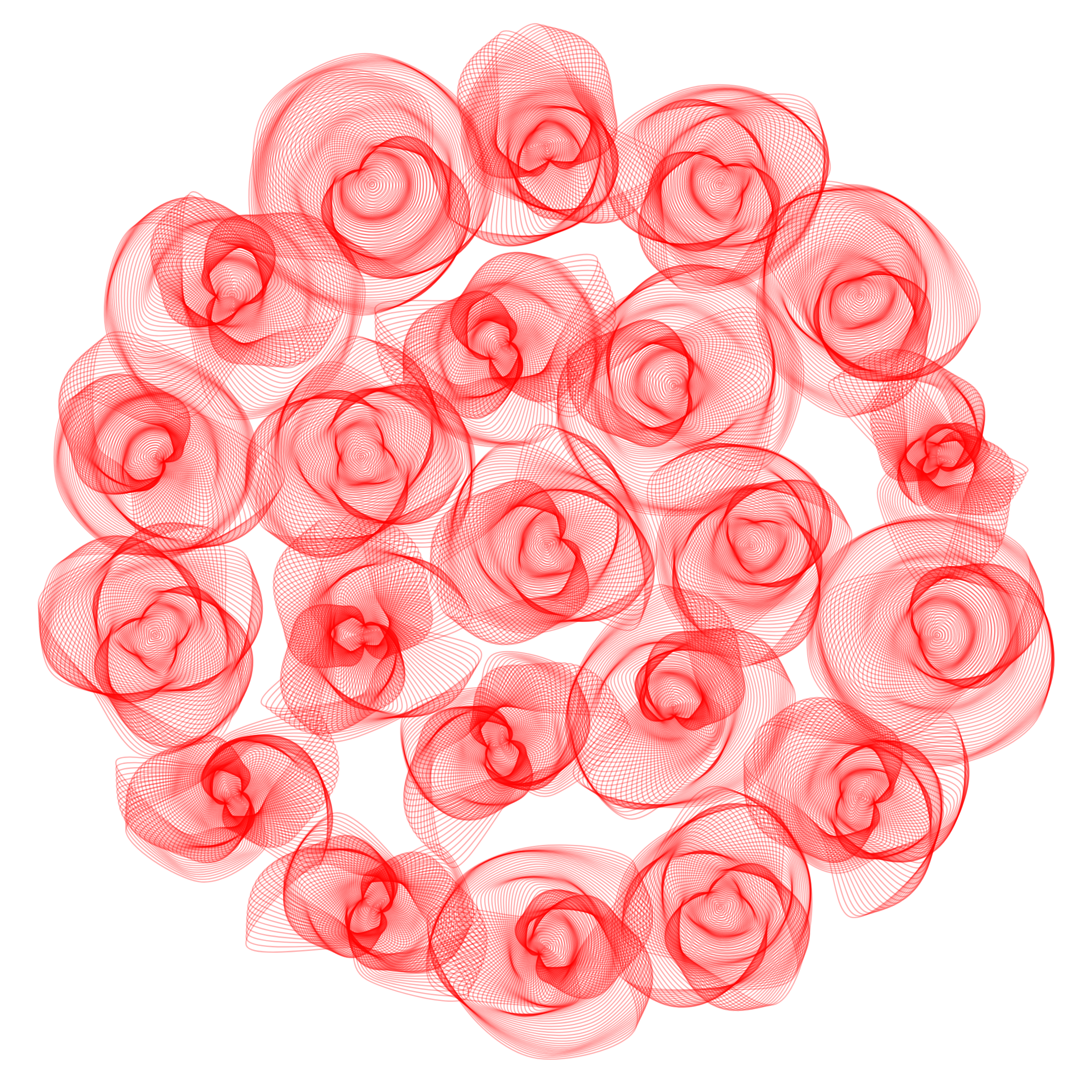 Art Blocks - Art Blocks v2 - Flowers #411 - NFT # 116000411