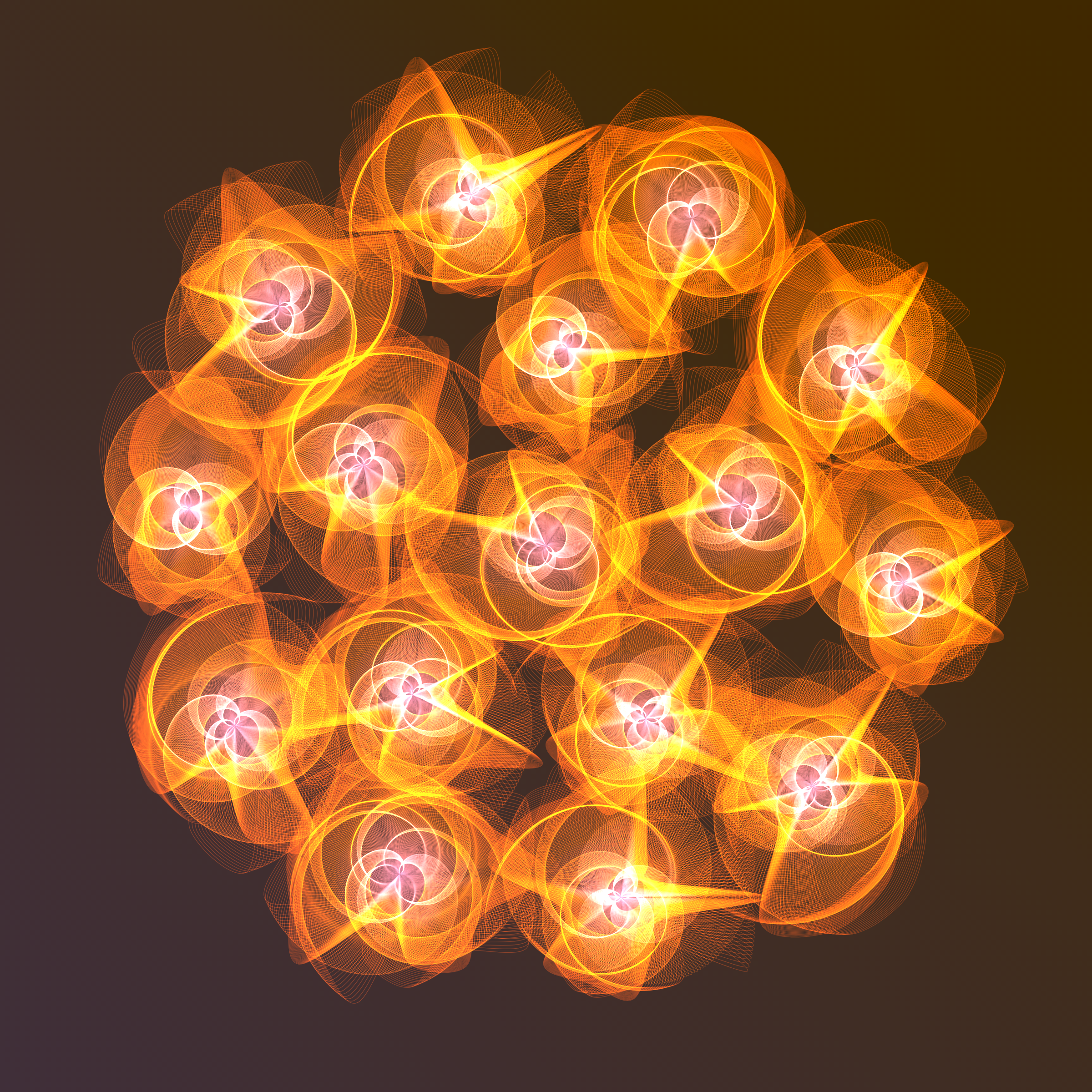 Art Blocks - Art Blocks v2 - Flowers #415 - NFT # 116000415