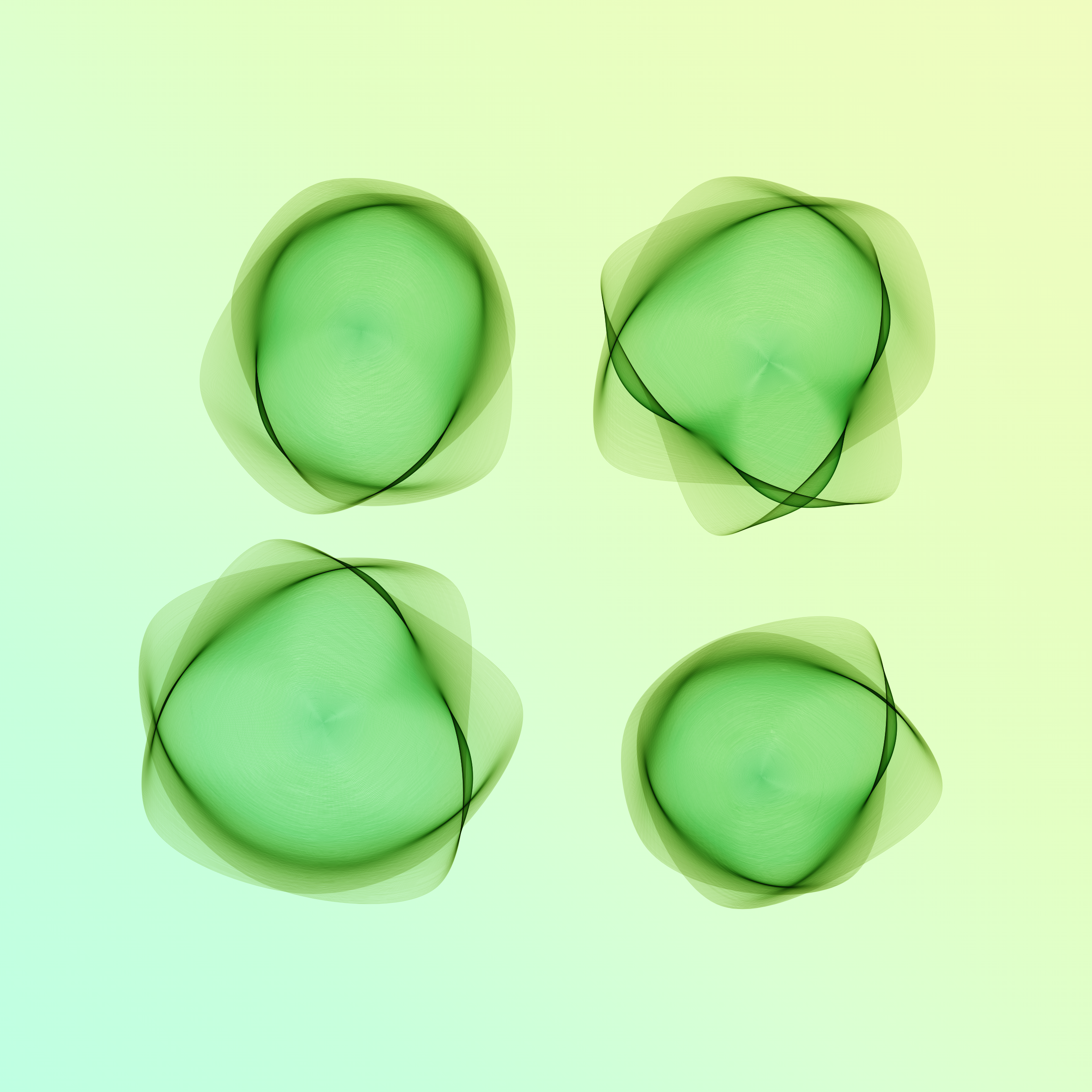 Art Blocks - Art Blocks v2 - Flowers #416 - NFT # 116000416