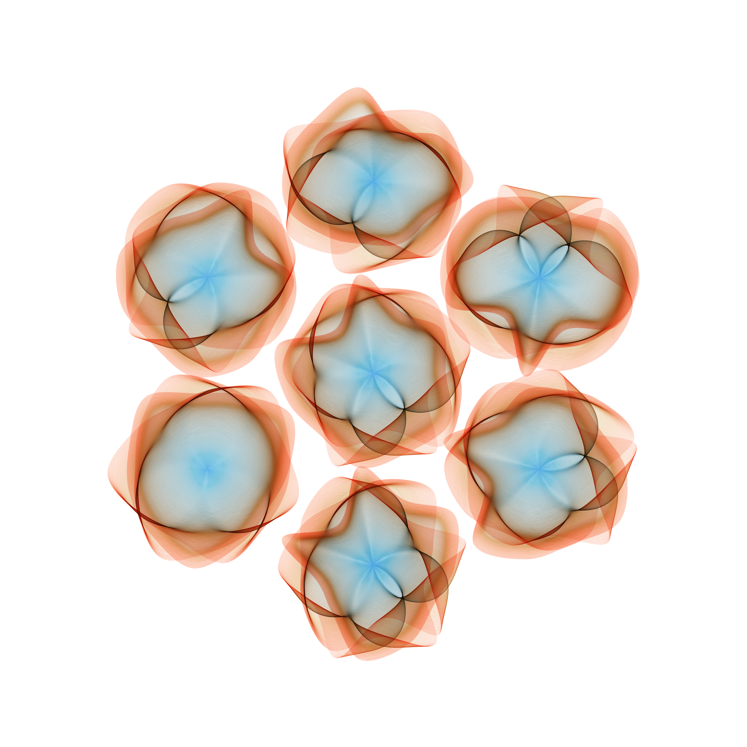 Art Blocks - Art Blocks v2 - Flowers #425 - NFT # 116000425