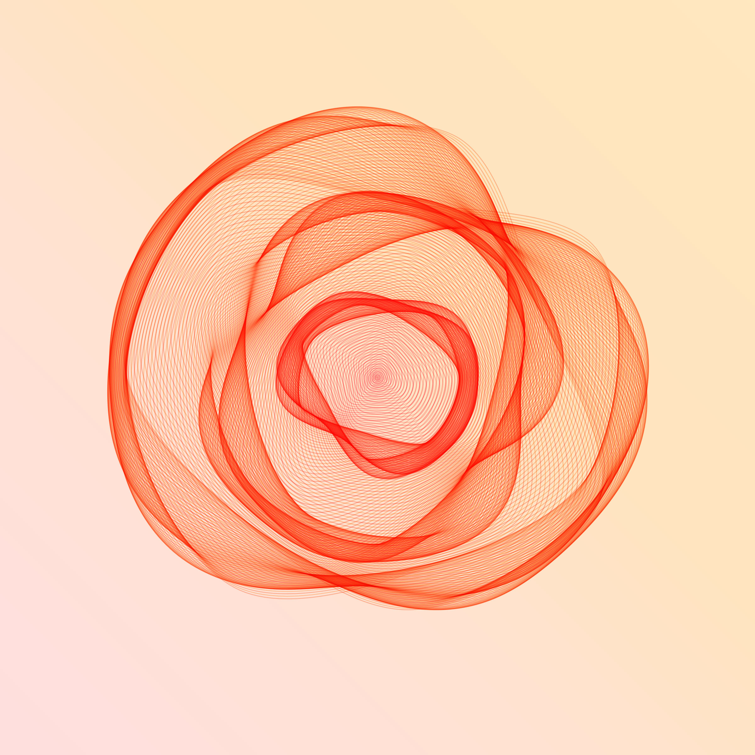 Art Blocks - Art Blocks v2 - Flowers #429 - NFT # 116000429