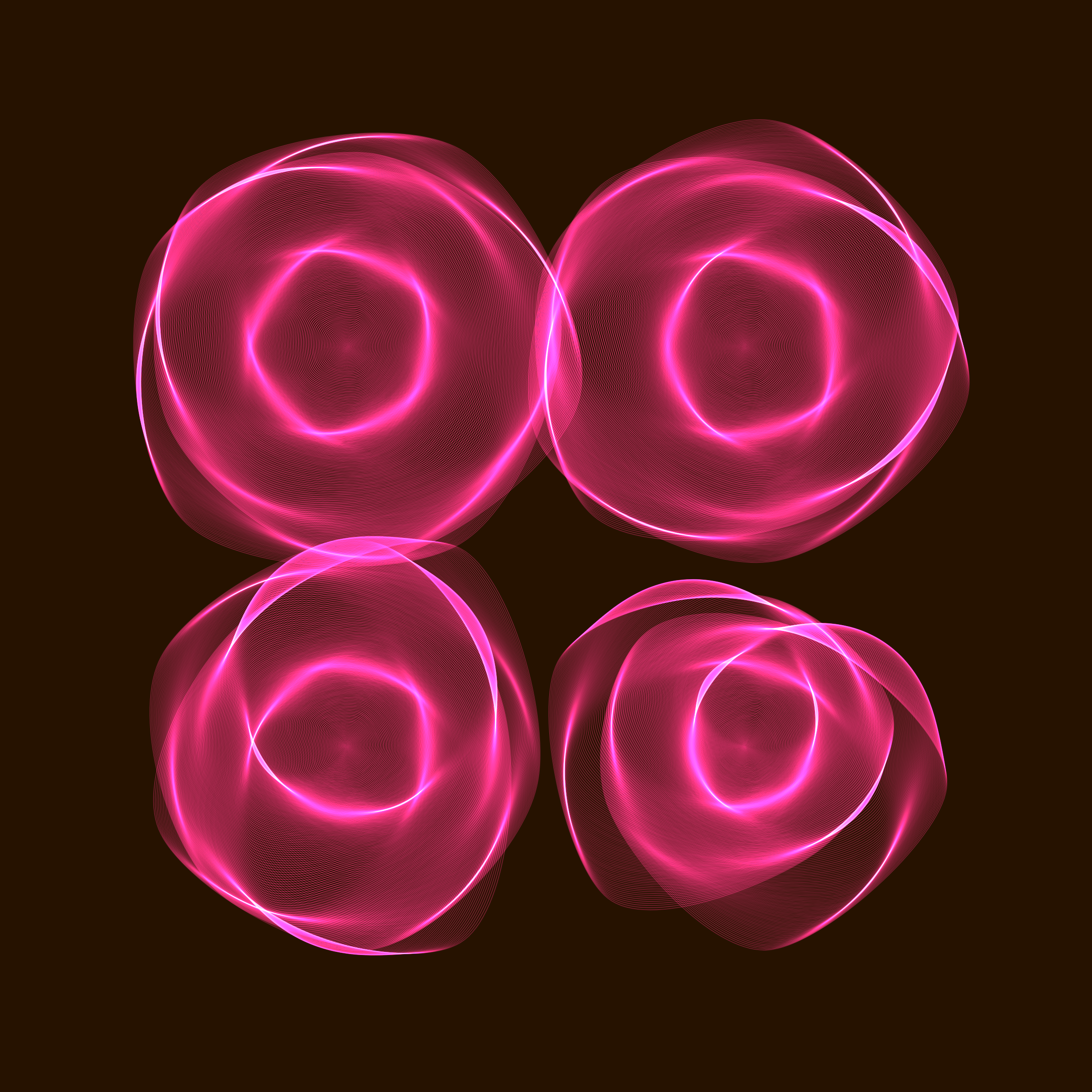 Art Blocks - Art Blocks v2 - Flowers #431 - NFT # 116000431