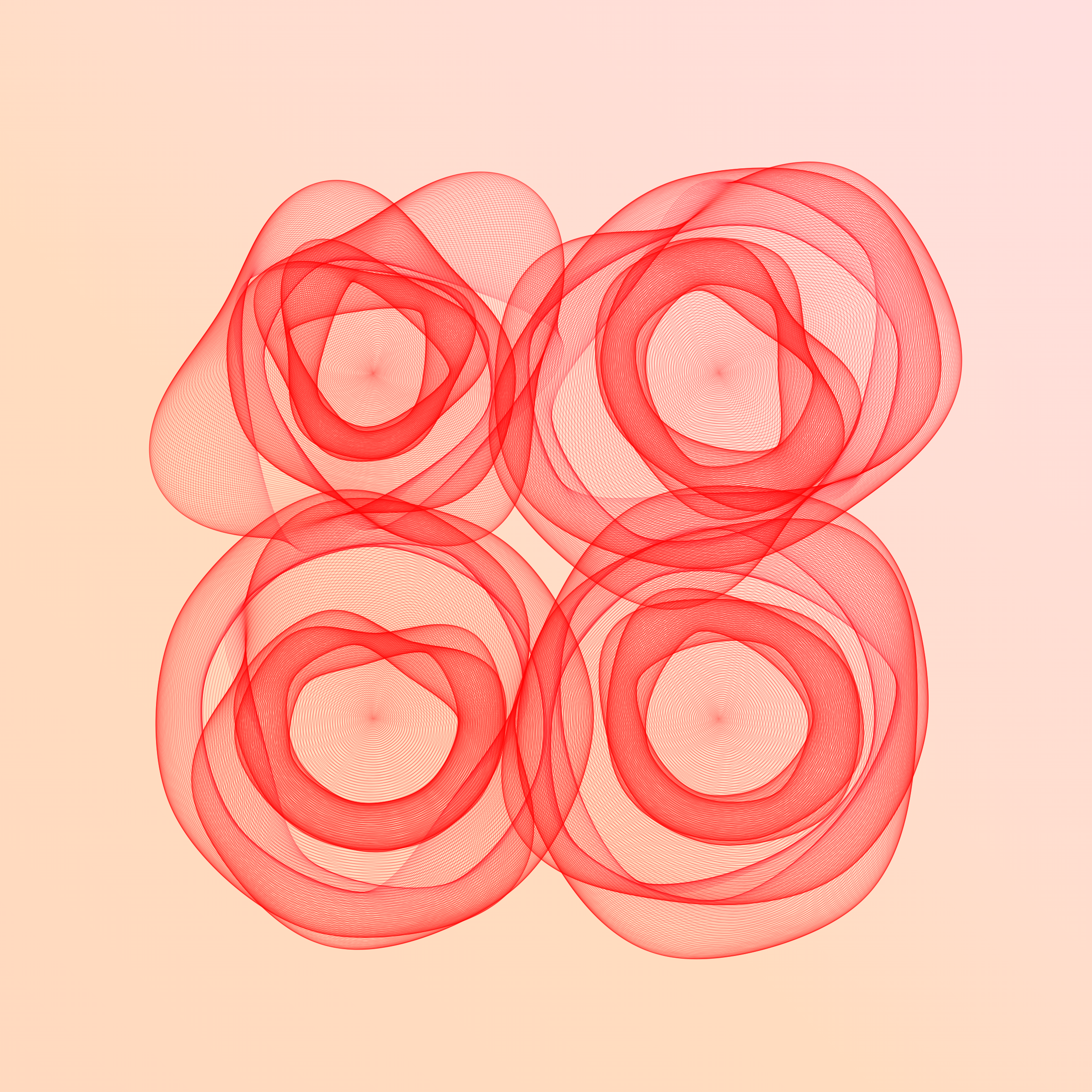 Art Blocks - Art Blocks v2 - Flowers #436 - NFT # 116000436