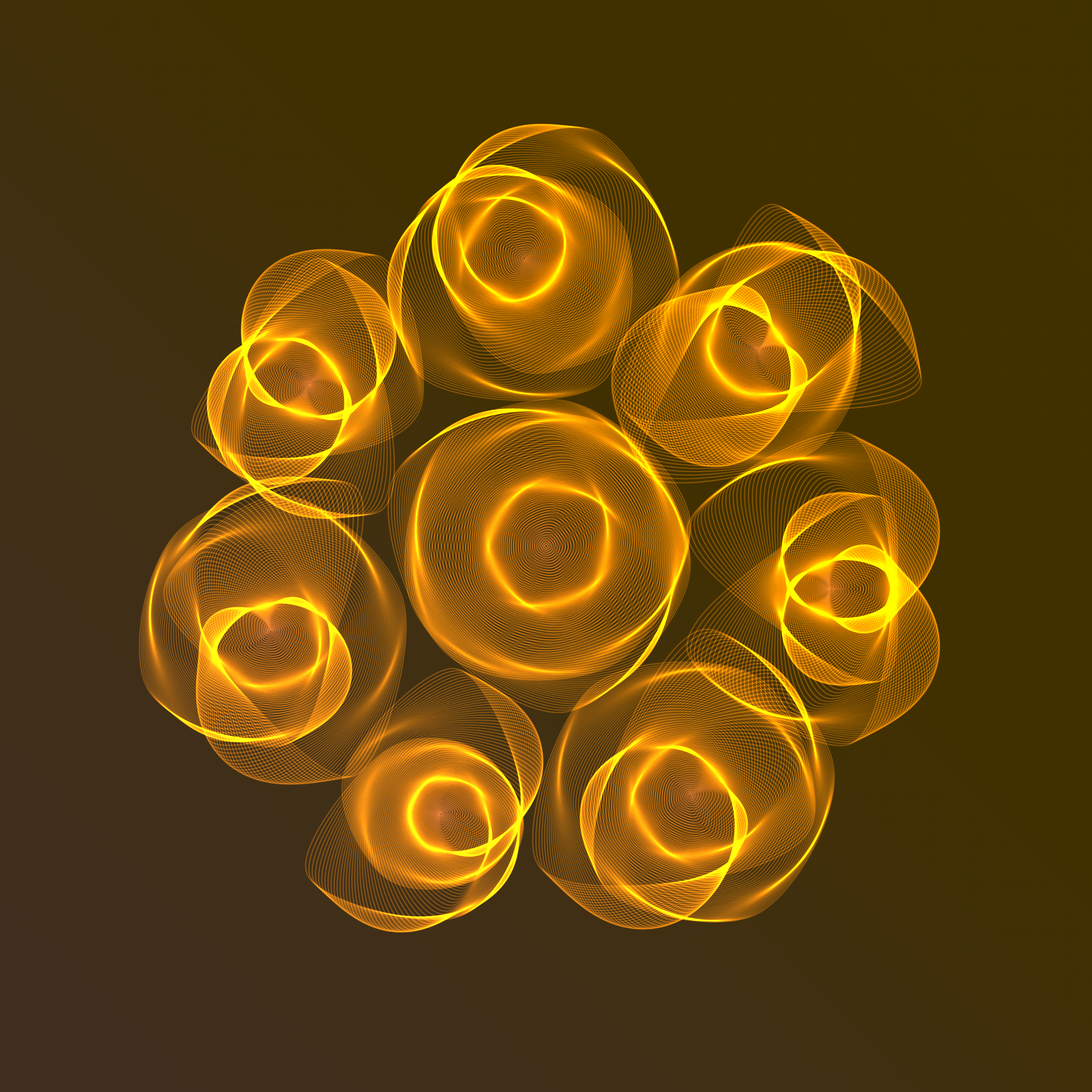 Art Blocks - Art Blocks v2 - Flowers #437 - NFT # 116000437