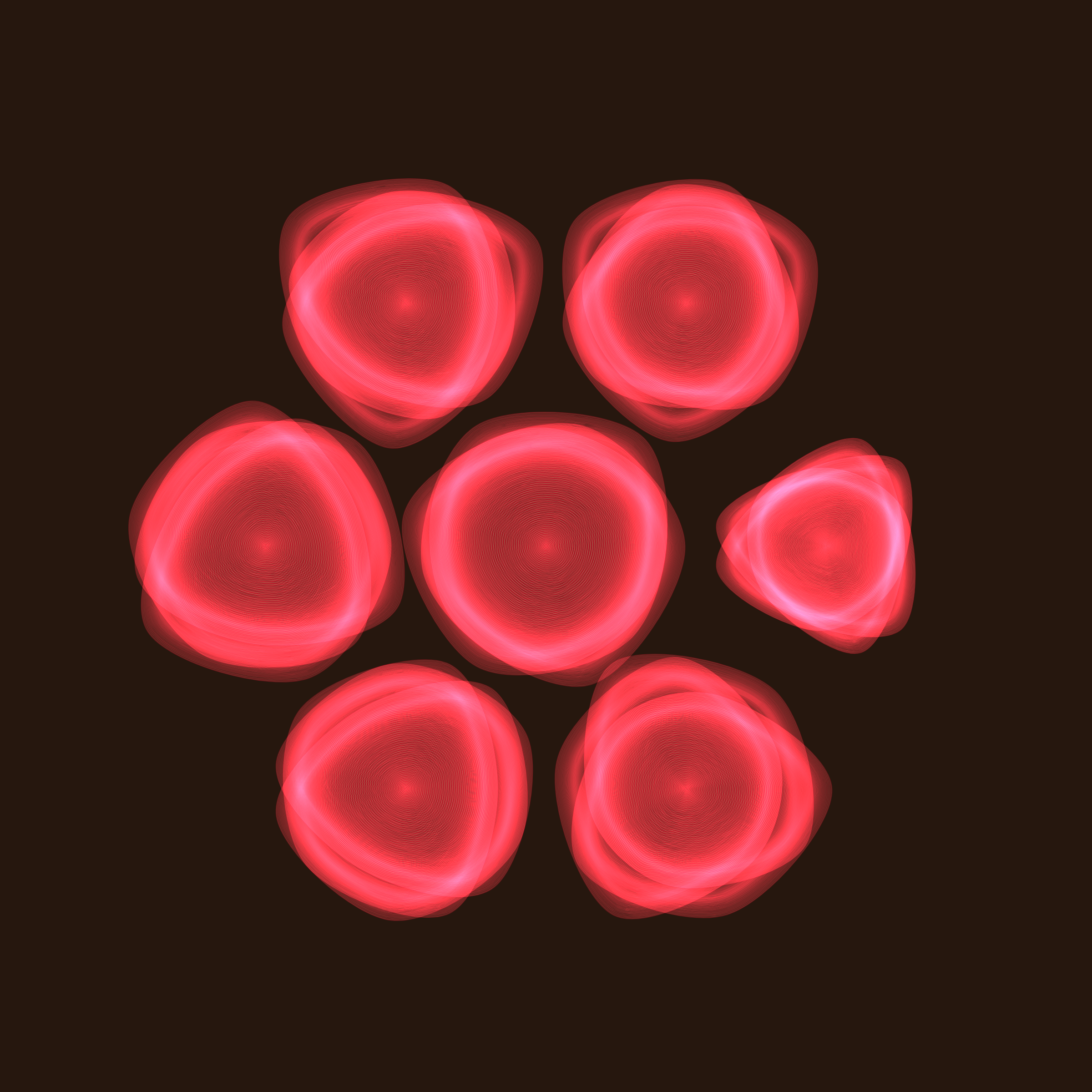 Art Blocks - Art Blocks v2 - Flowers #444 - NFT # 116000444