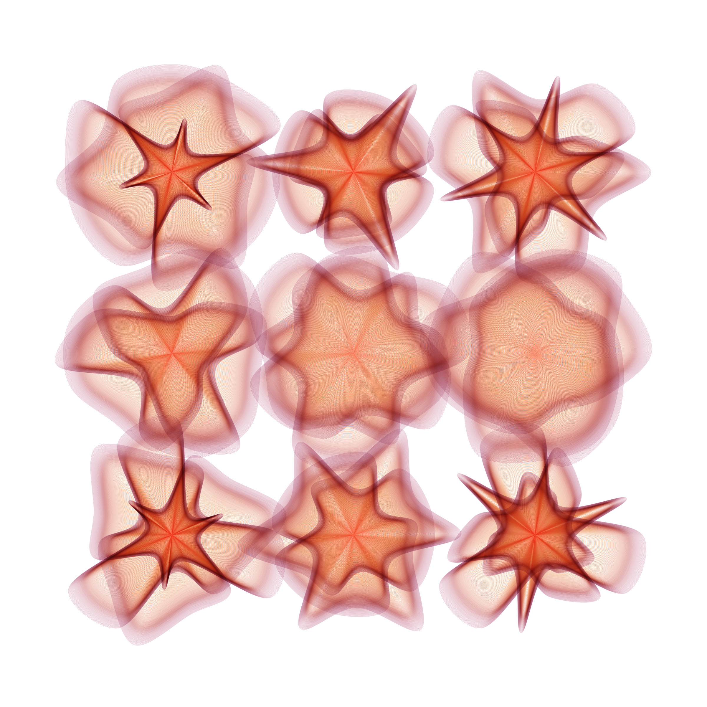 Art Blocks - Art Blocks v2 - Flowers #445 - NFT # 116000445