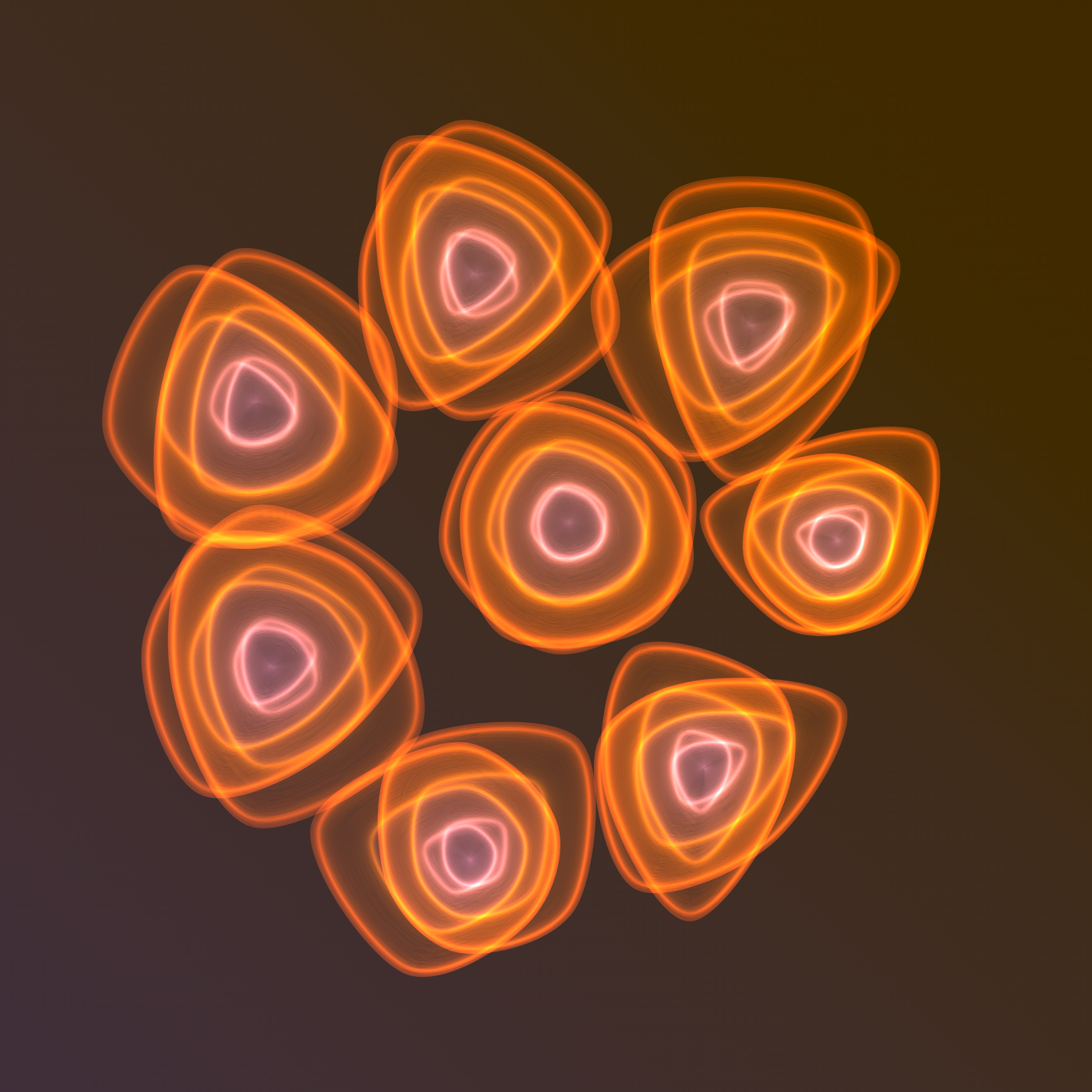 Art Blocks - Art Blocks v2 - Flowers #461 - NFT # 116000461