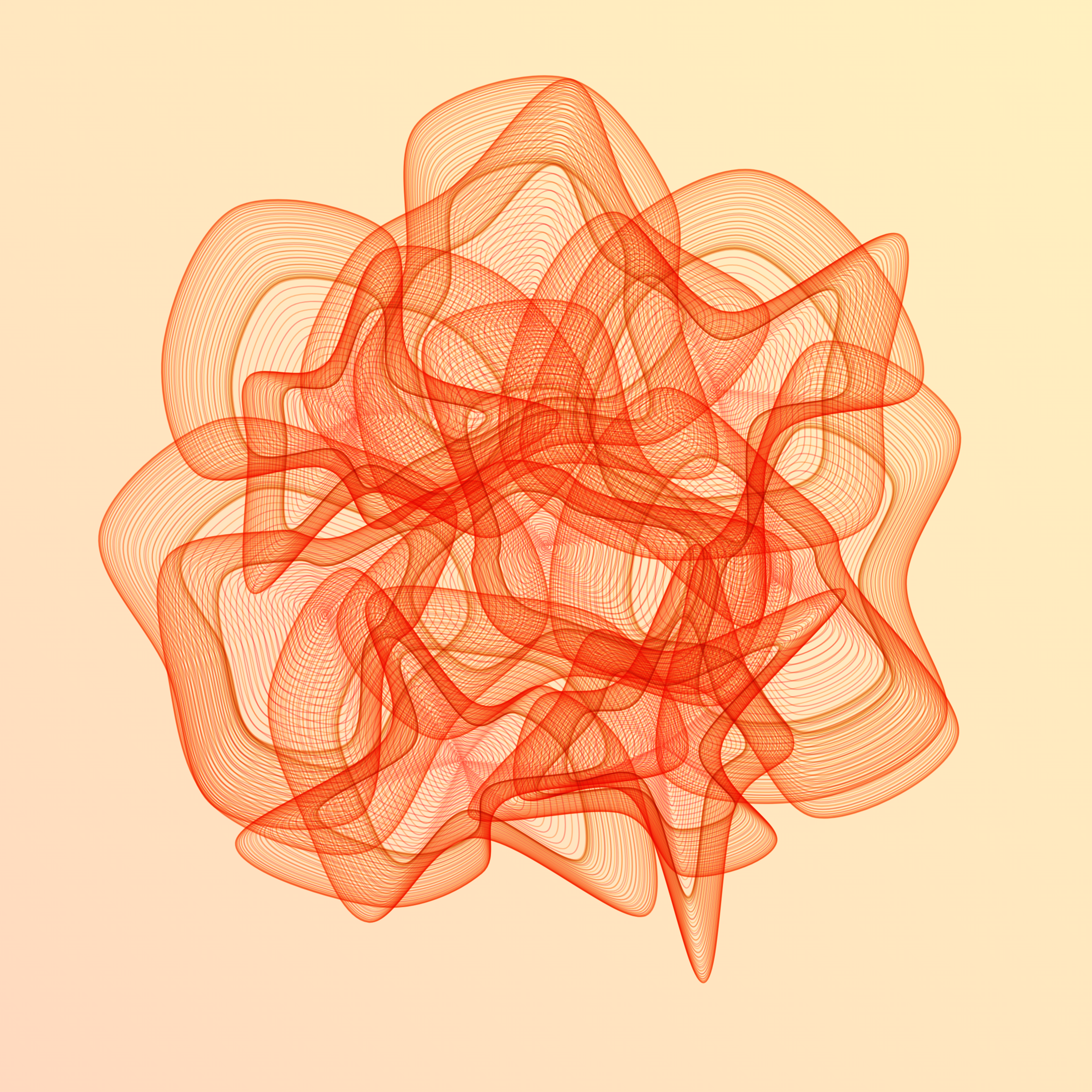 Art Blocks - Art Blocks v2 - Flowers #464 - NFT # 116000464