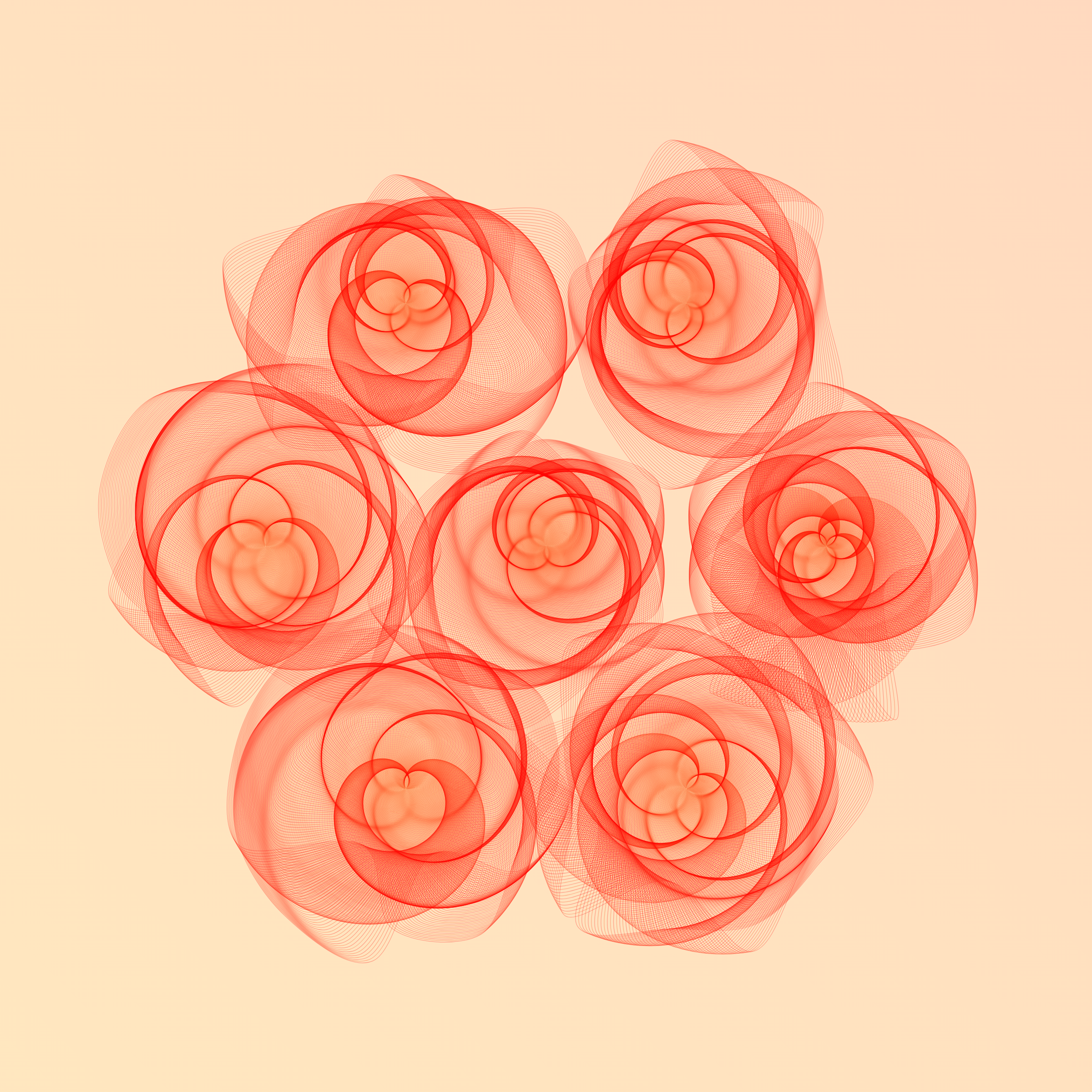 Art Blocks - Art Blocks v2 - Flowers #466 - NFT # 116000466