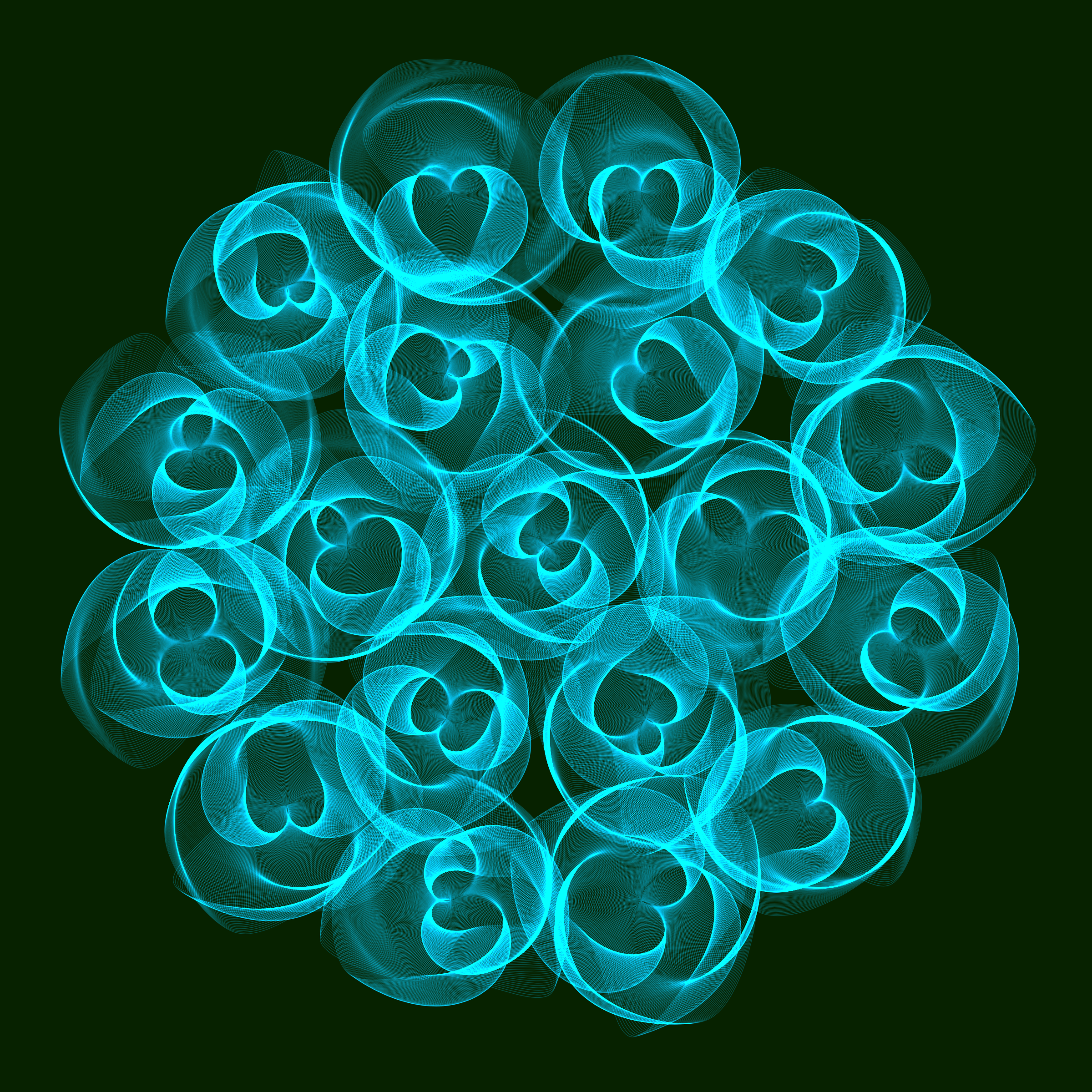 Art Blocks - Art Blocks v2 - Flowers #476 - NFT # 116000476