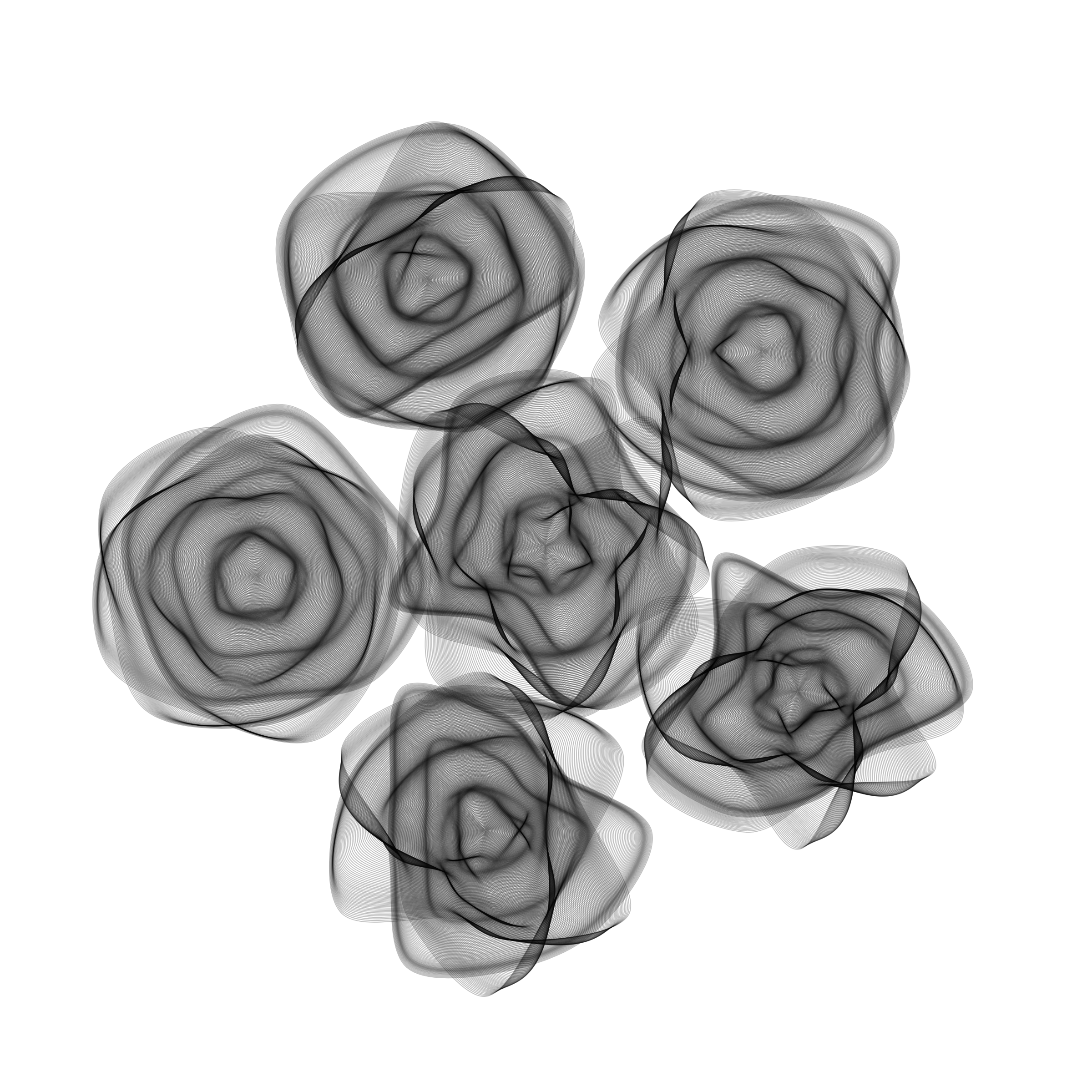 Art Blocks - Art Blocks v2 - Flowers #477 - NFT # 116000477